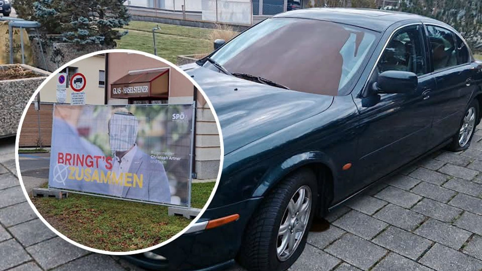 Auto mit Farbe zerstört! Jetzt spricht Bürgermeister