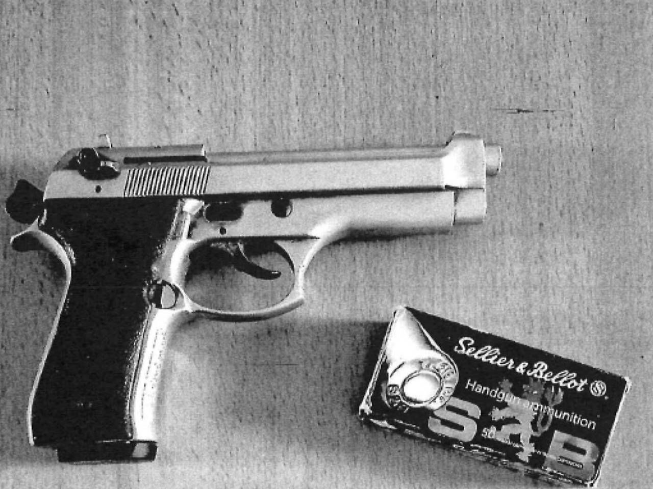 Die Schreckschusspistole