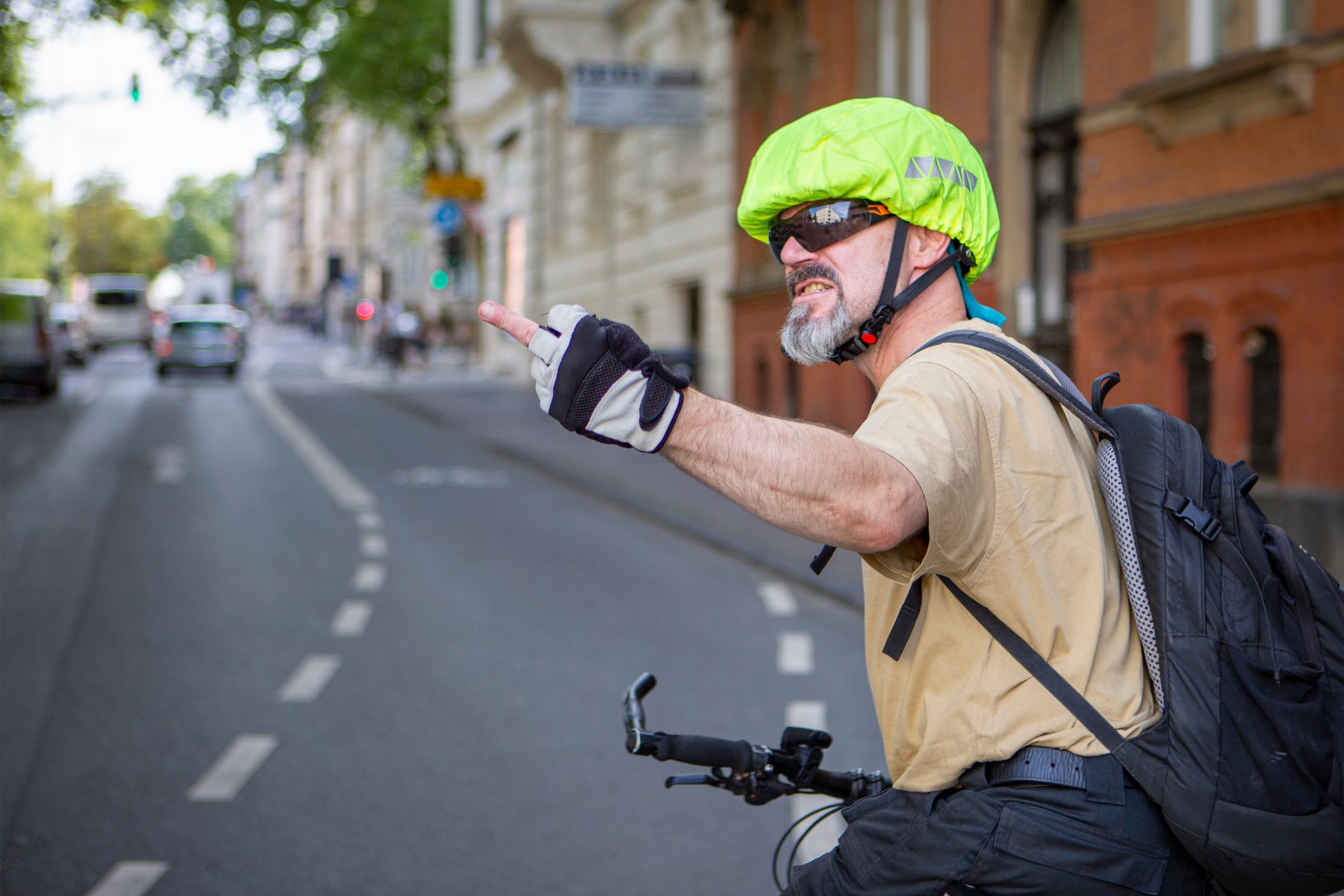 Der Mann flüchtete zunächst vor der Polizei.