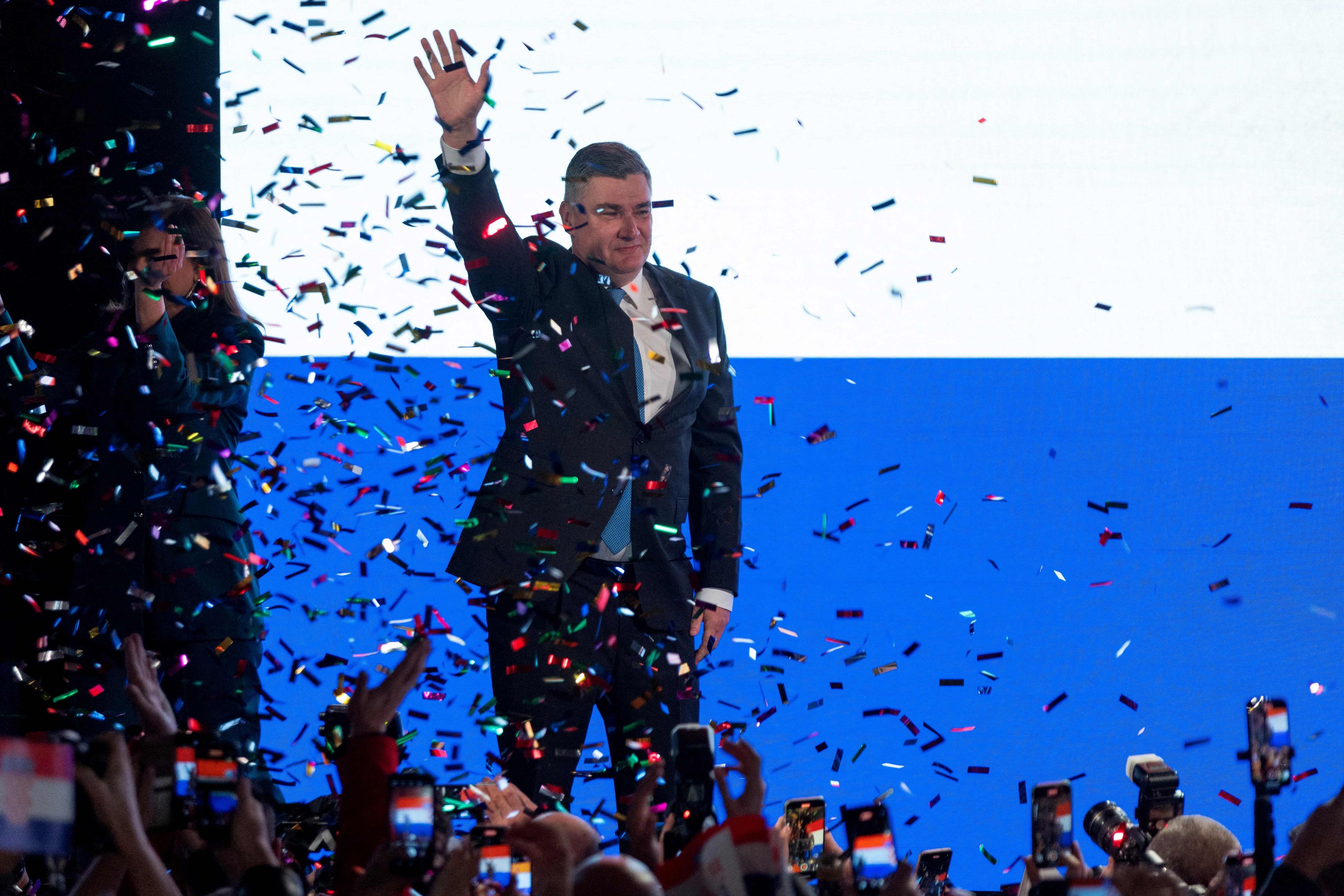 Der alte Präsident ist der neue: Zoran Milanovic.