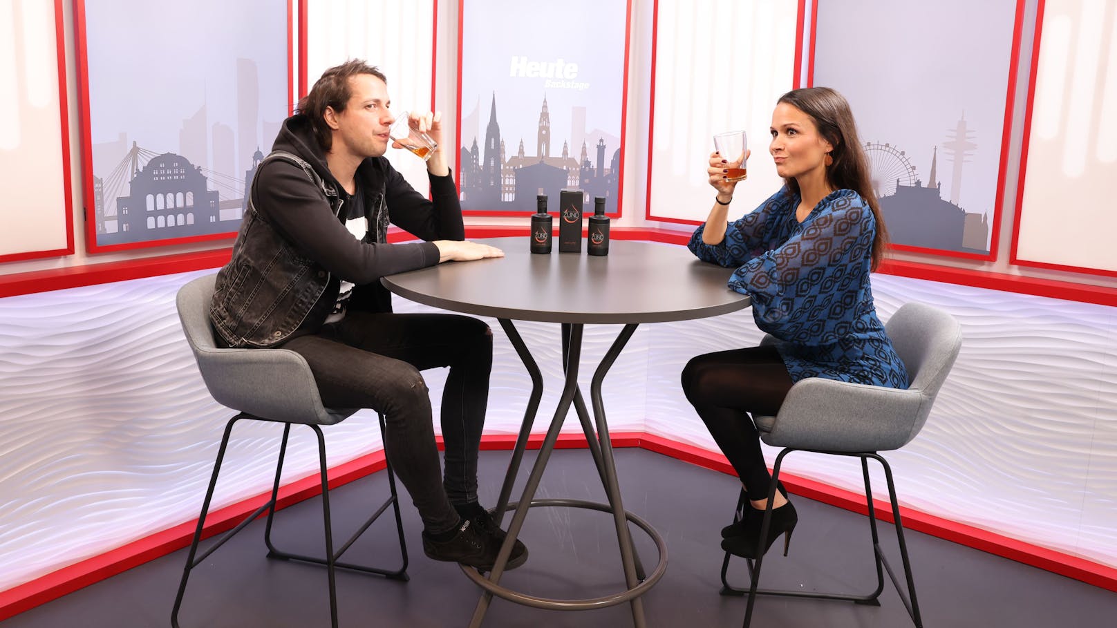 Ja, der Drink hat es in sich, wie man Blick von "Heute"-Redakteurin Romina Colerus erkennen kann