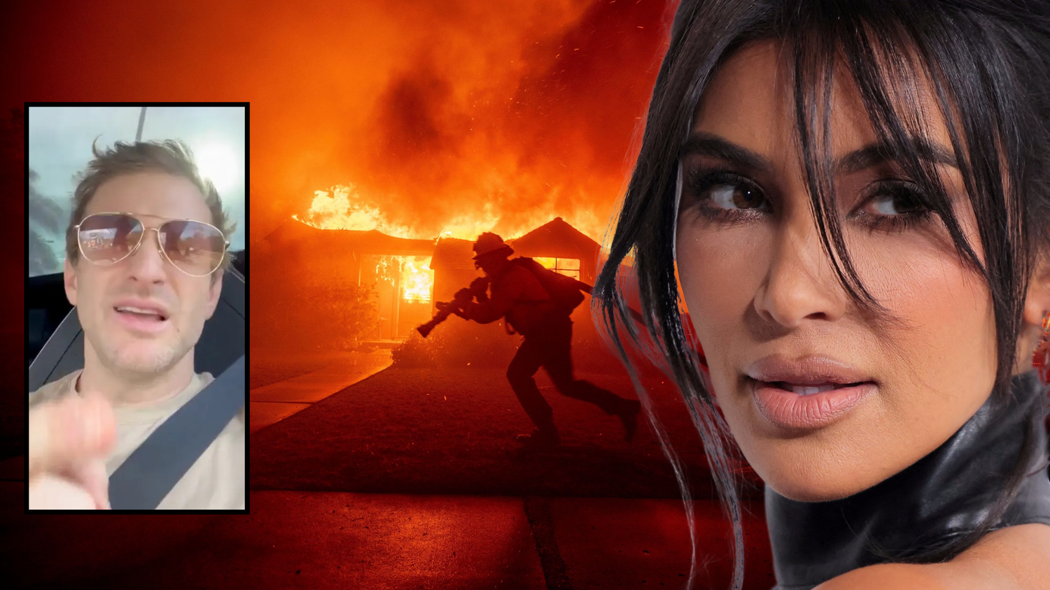 Stars und Multimillionäre reagieren auf die Feuerhölle mit Privatfeuerwehren und illegale Bewässerung.