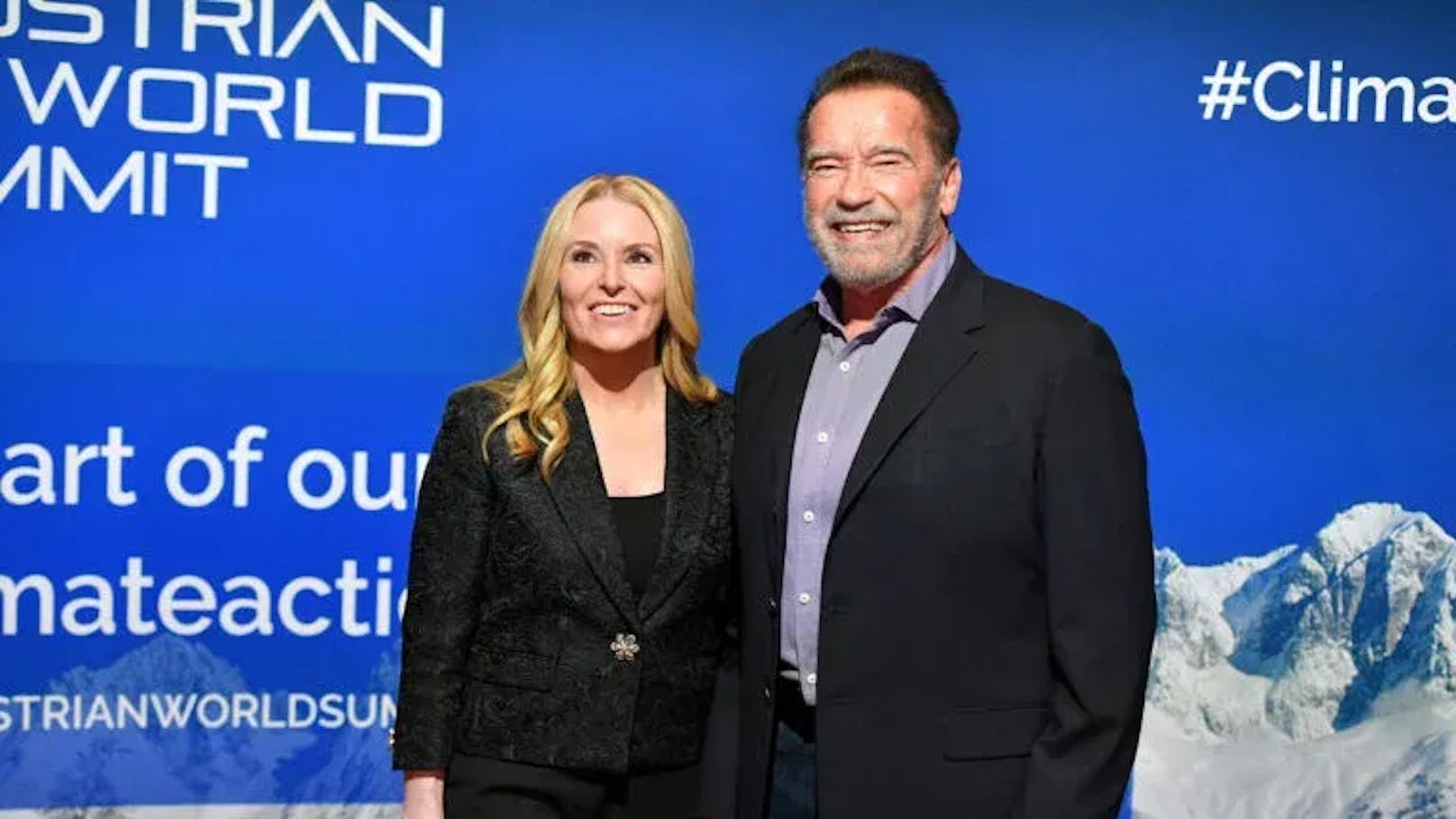 Arnold Schwarzenegger und Heather Milligan beim Charity-Dinner 2024.