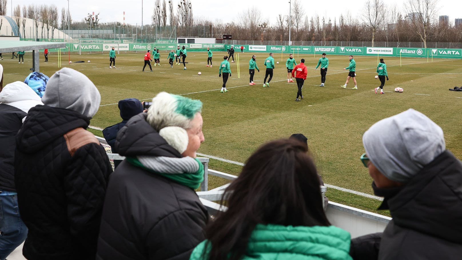 Für Titel will Rapid heuer die Stammspieler halten