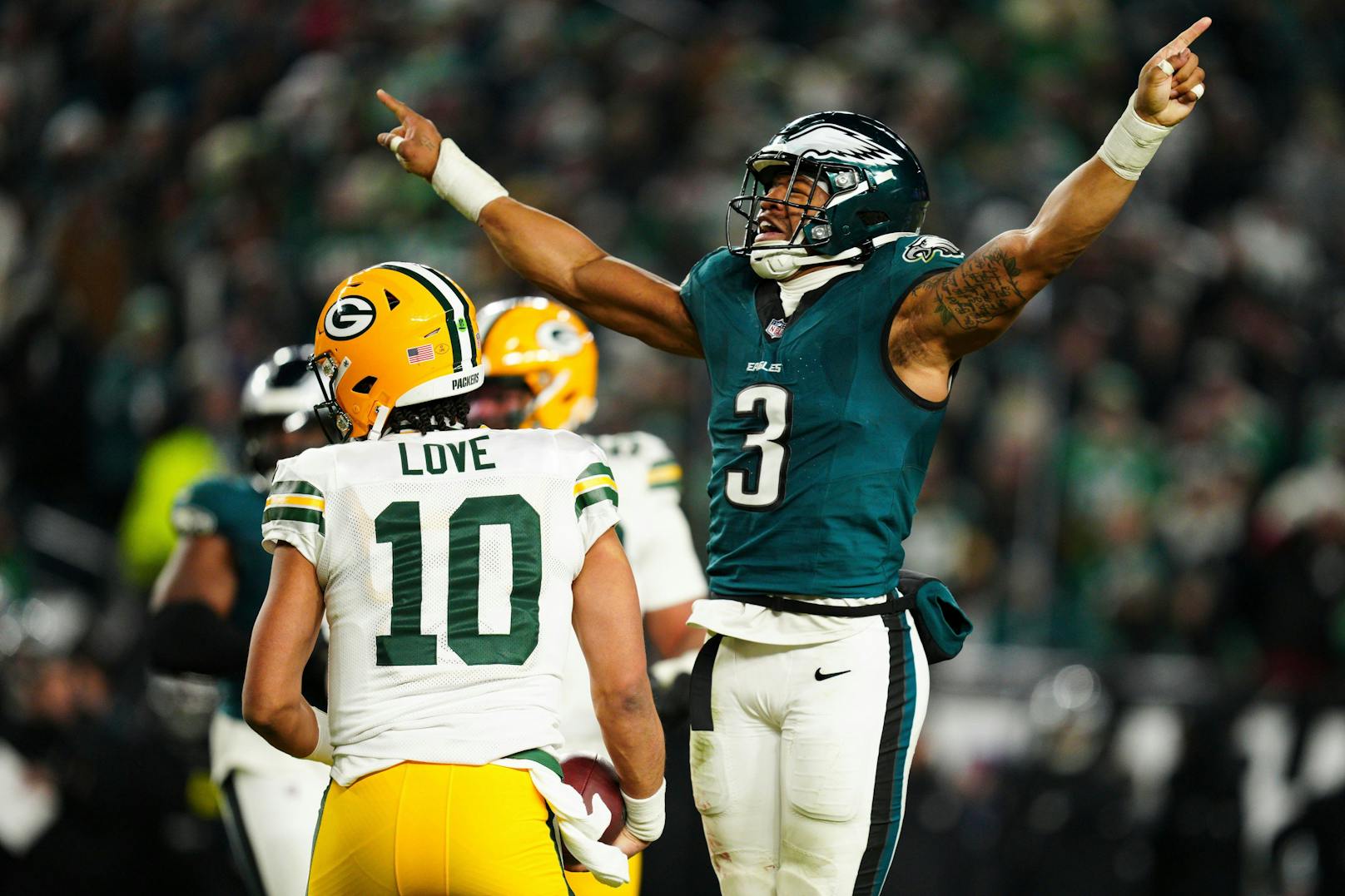 Philadelphia Eagles - Green Bay Packers 22:10