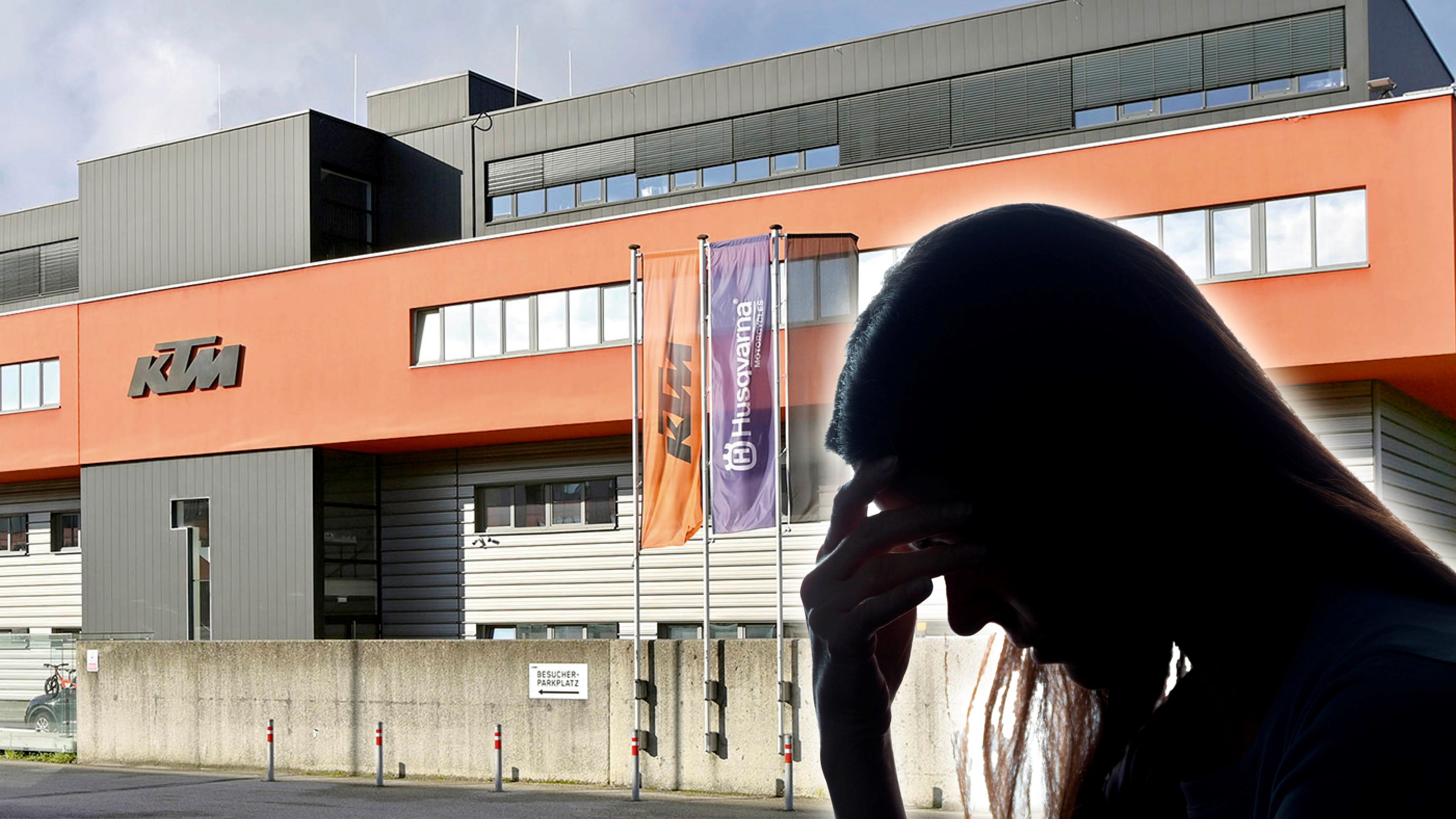 Eine Betroffene beschreibt die dramatischen Zustände bei KTM. Im Bild: Hauptwerk in Mattighofen (Bez. Braunau)