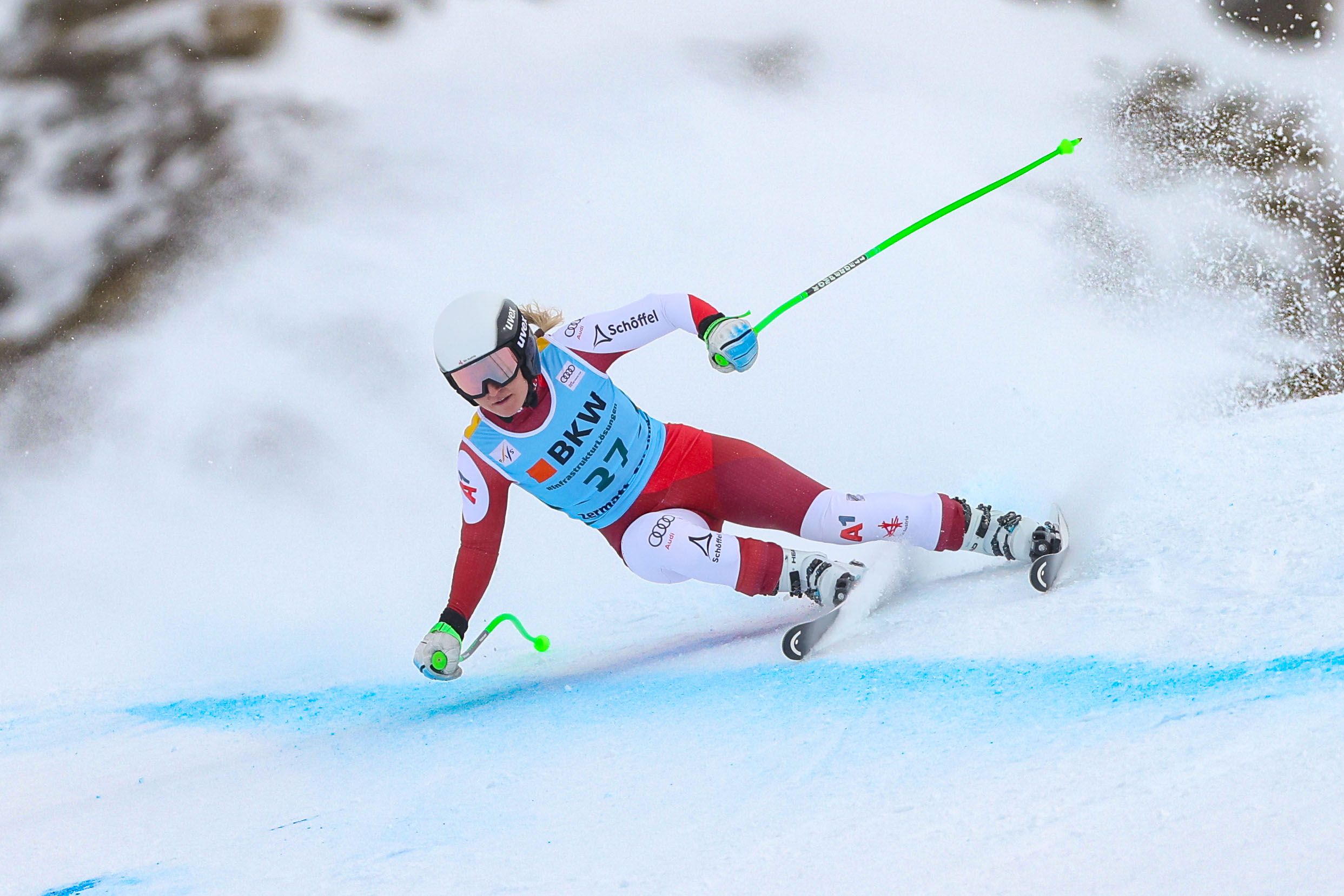 Vanessa Nussbaumer muss ihre Saison vorzeitig beenden.