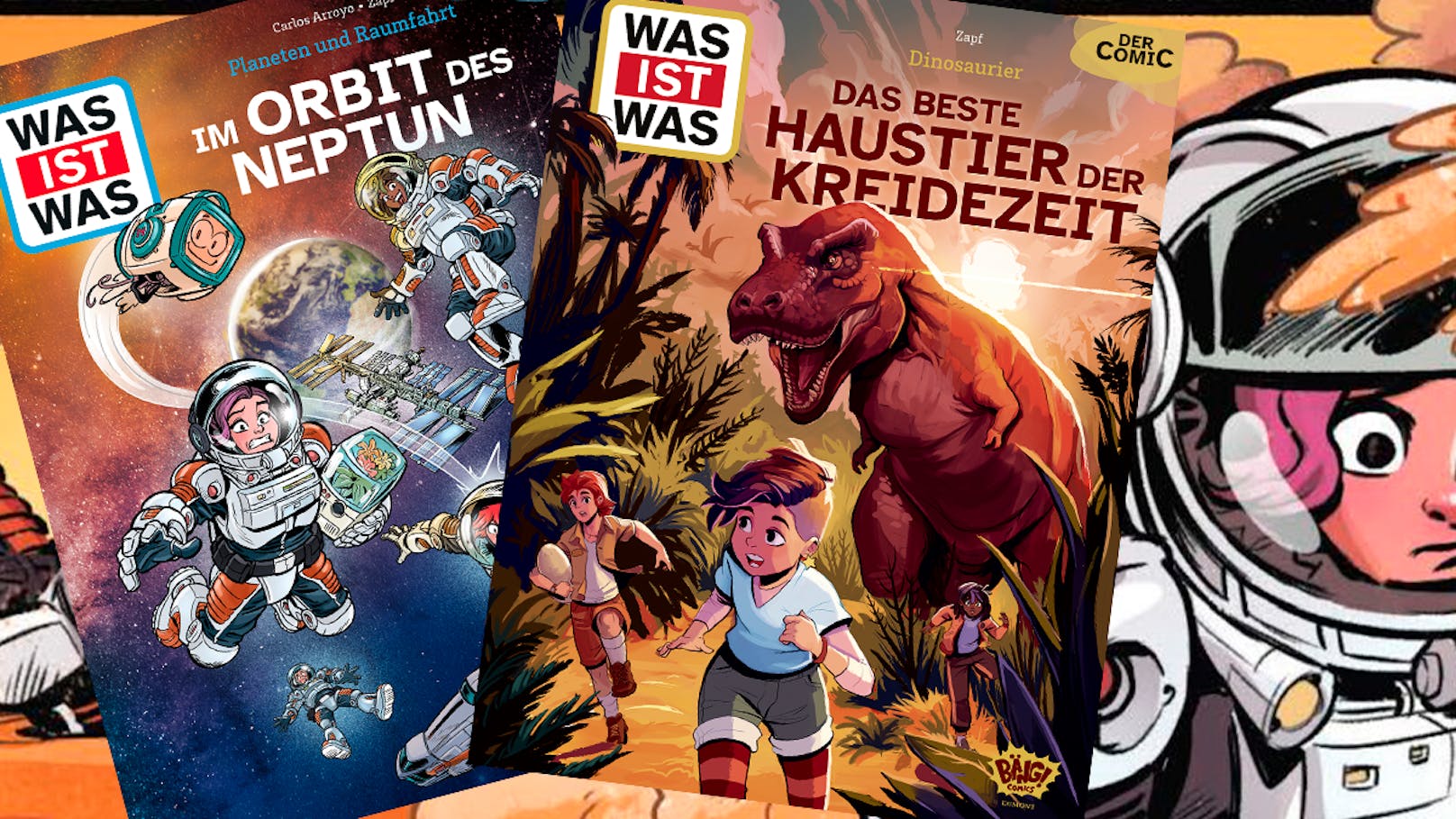 Gewusst? "Was ist Was" gibt's jetzt auch als Comic