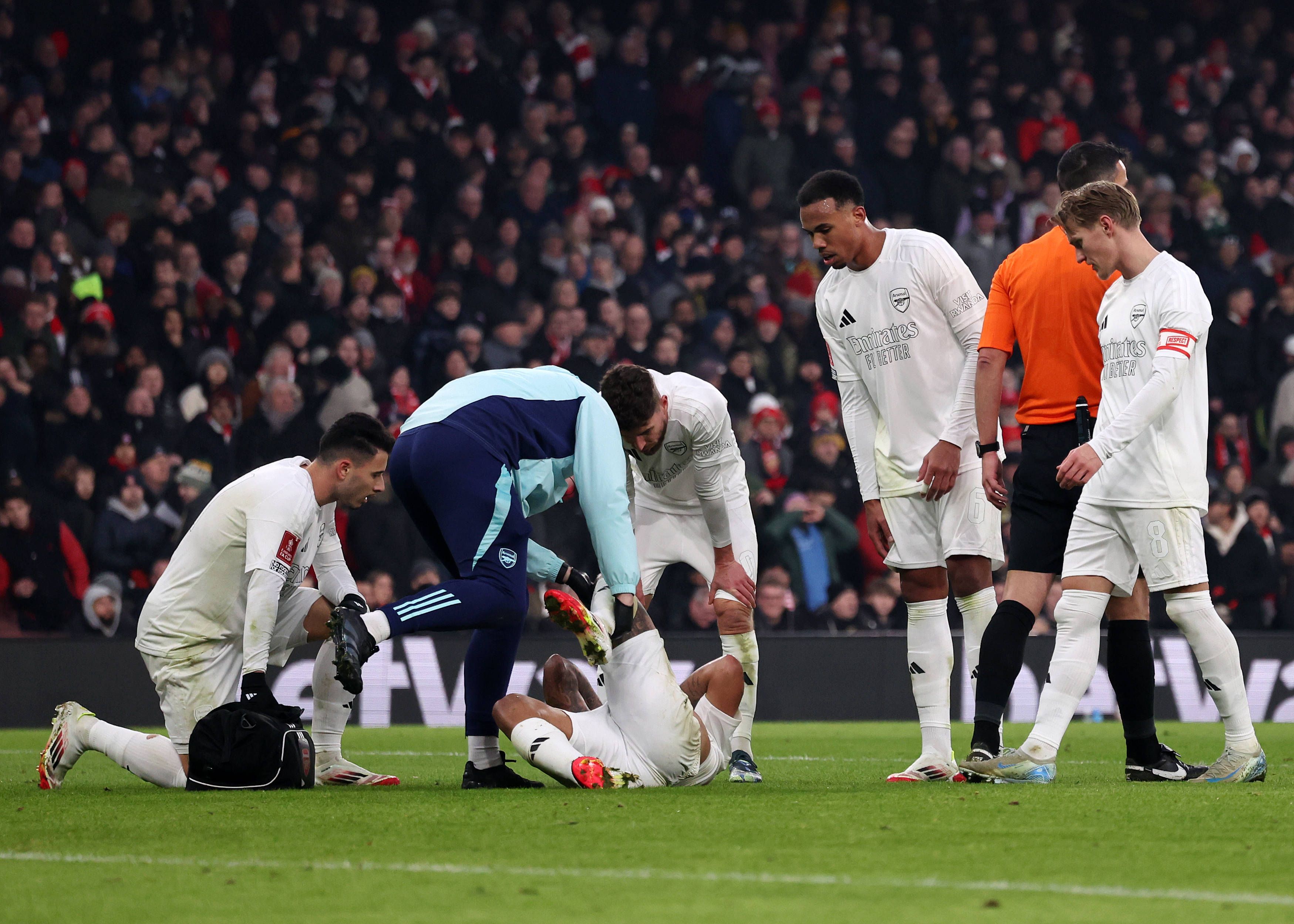 Gabriel Jesus erlitt einen Kreuzbandriss.