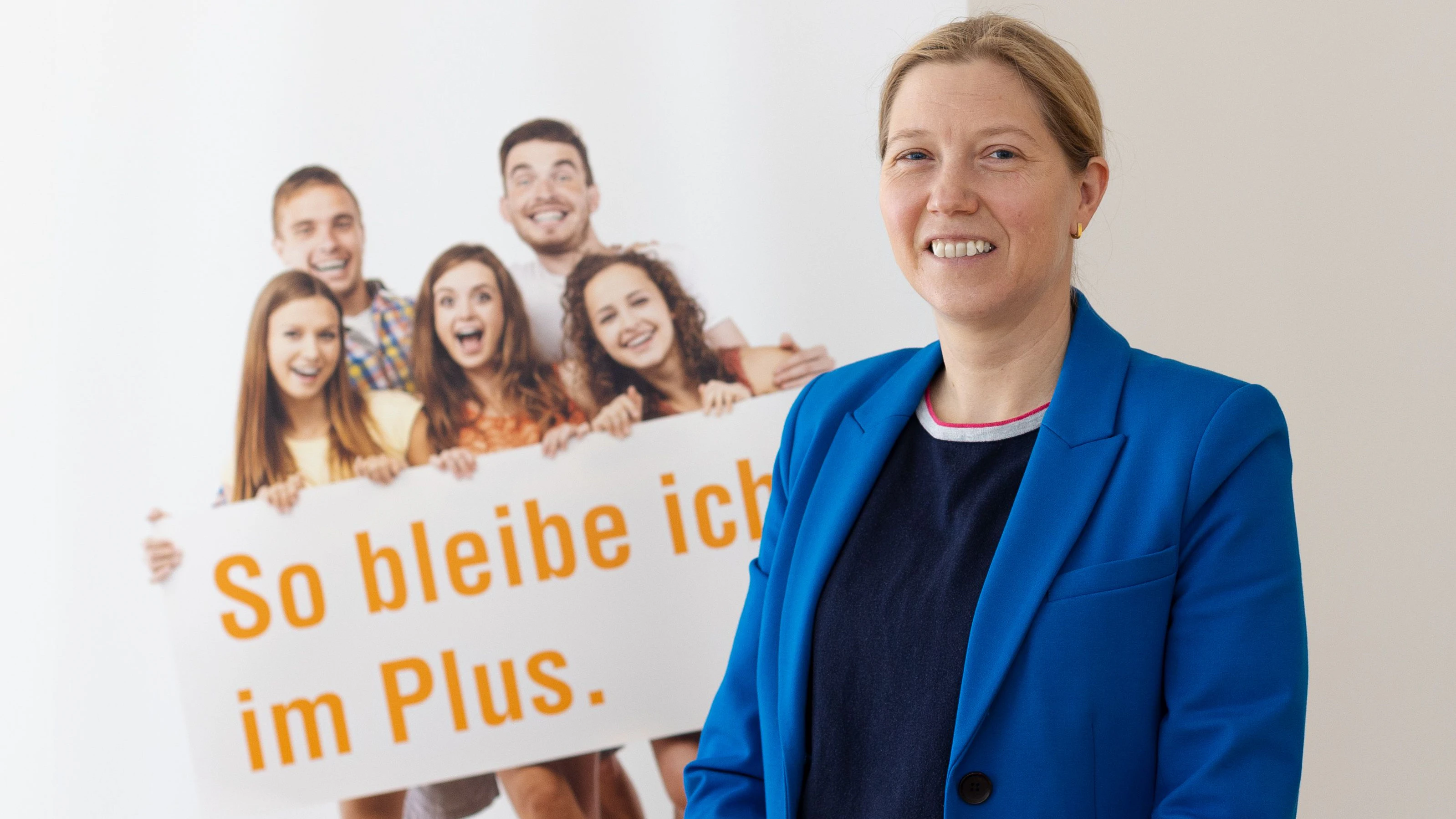 Gudrun Steinmann, Expertin in der Schuldenberatung beim FSW