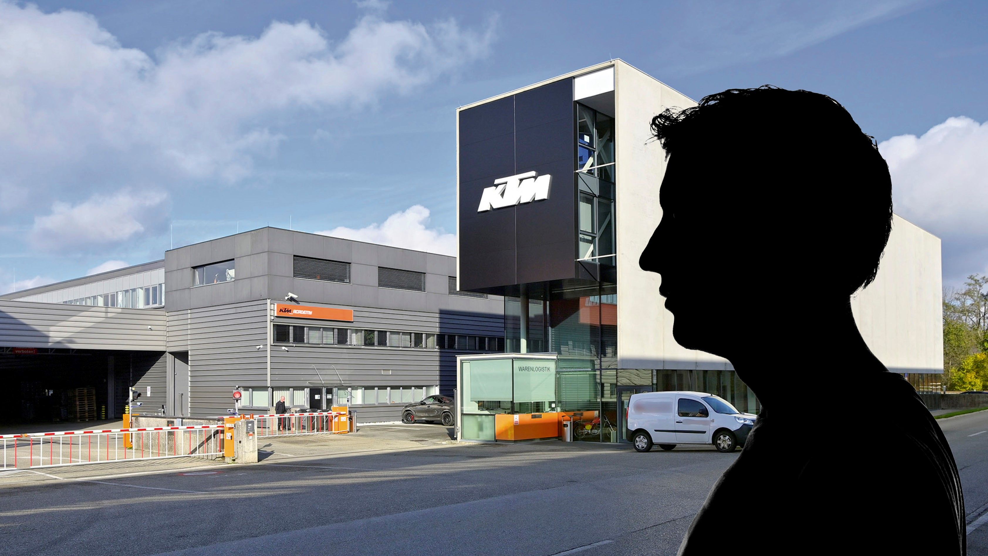 Ein KTM-Mitarbeiter ärgert sich über die Zustände beim Motorrad-Hersteller. Im Bild: Hauptwerk in Mattighofen (Bez. Braunau)