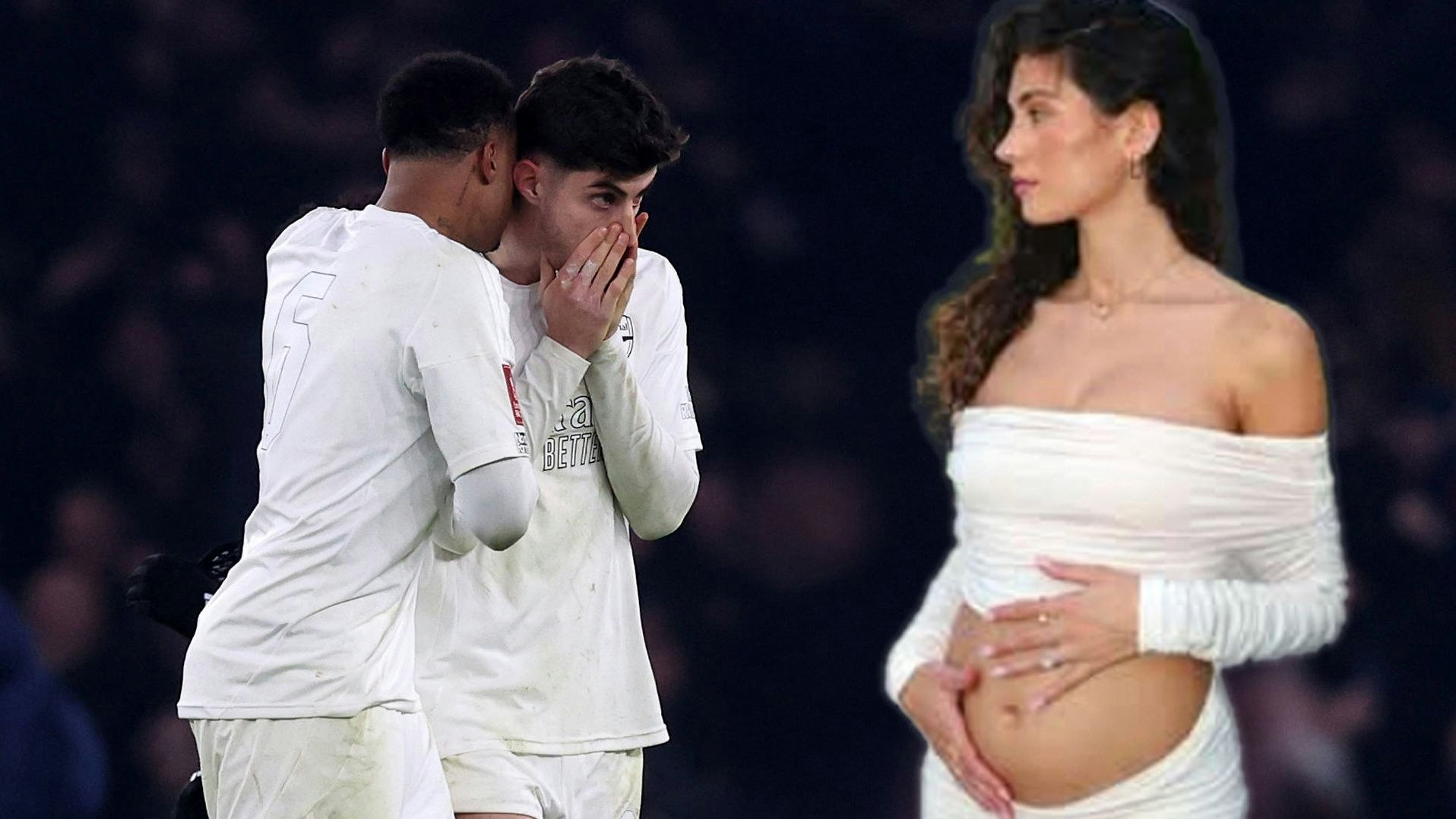 Kai und Sophie Havertz haben mit Hass im Netz zu kämpfen.