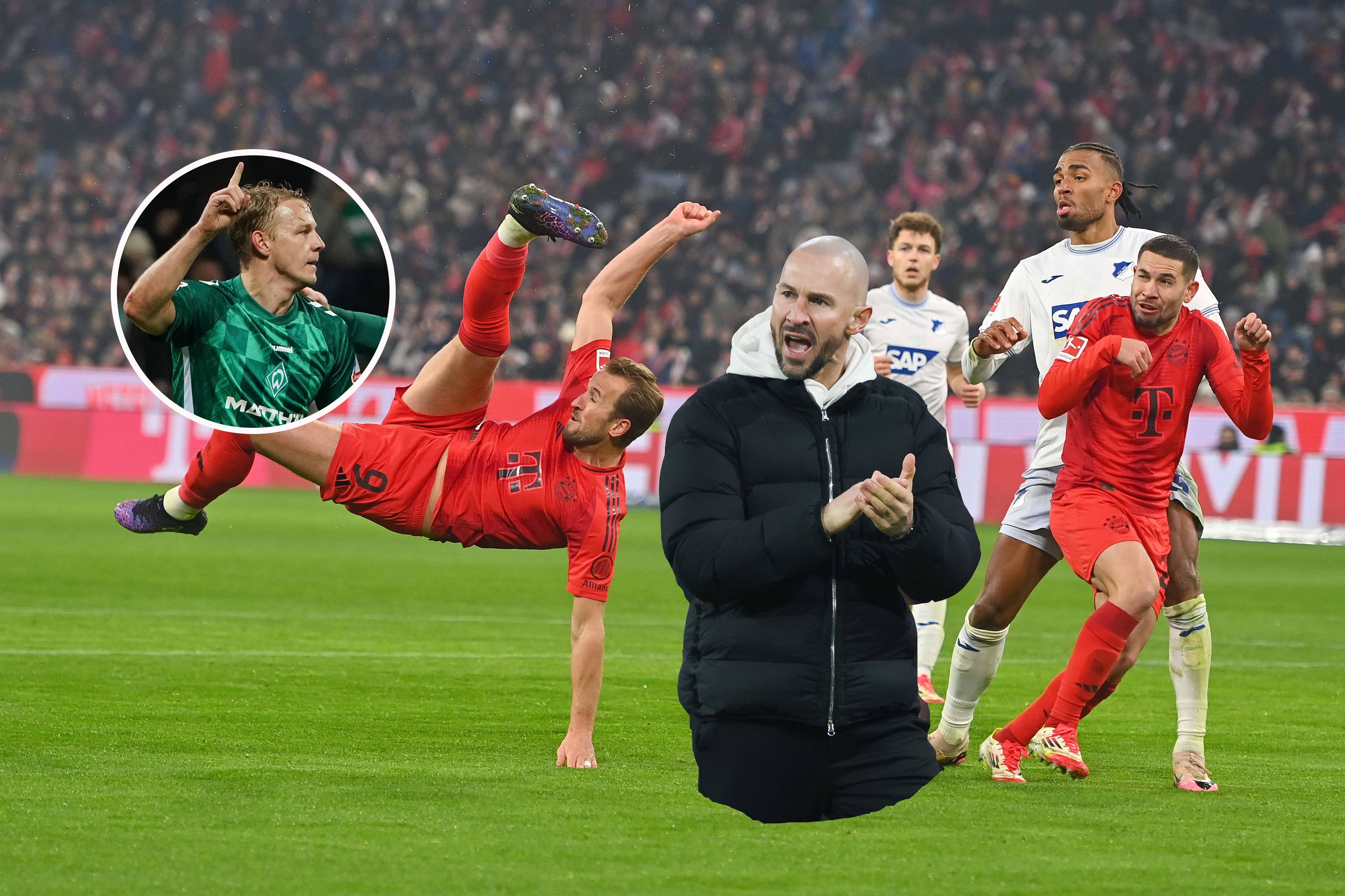 Christian Ilzer (l.) fand seinen Meister unter anderen in Harry Kane.