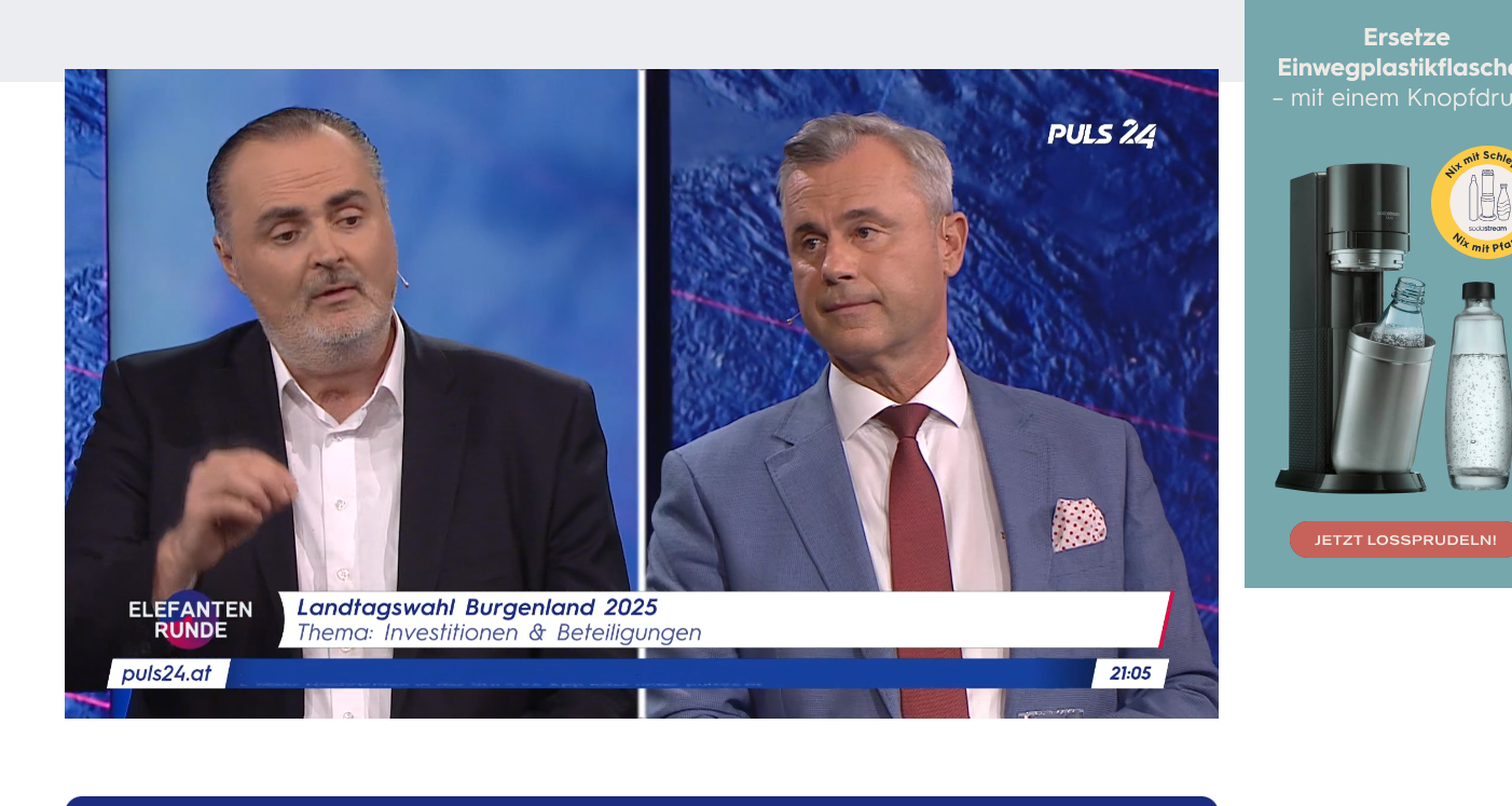 Lieferten sich ein brisantes Duell: Hans Peter Doskozil (SPÖ) und Norbert Hofer (FPÖ).