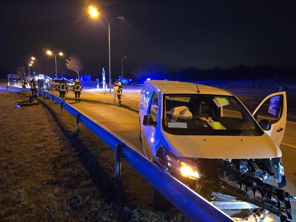 Am Auto entstand ein Totalschaden.