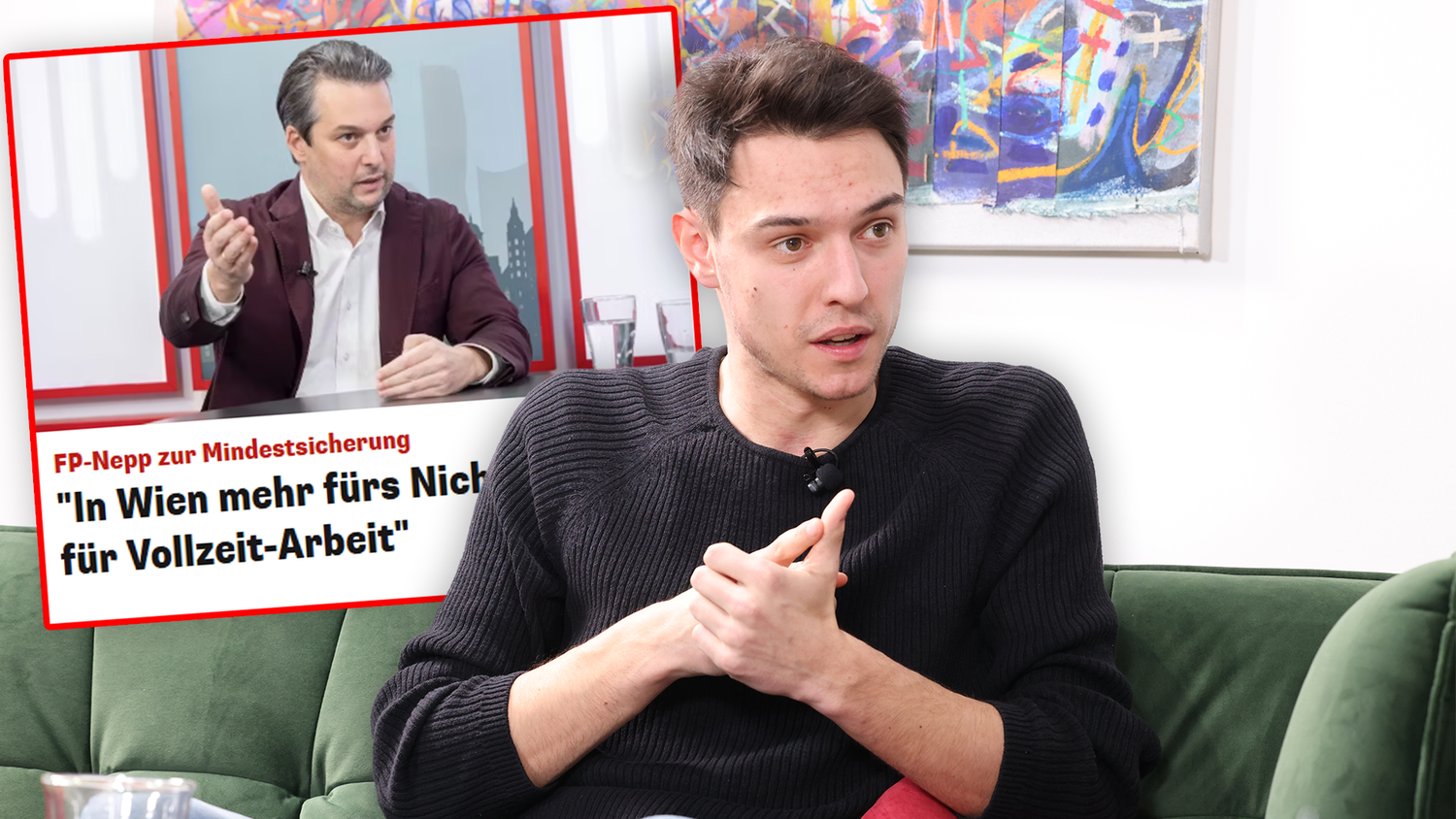 SPÖ-Abgeordneter und SJ-Vorsitzender Paul Stich reagierte nun auf die Aussagen von FPÖ-Stadtrat Dominik Nepp im 
