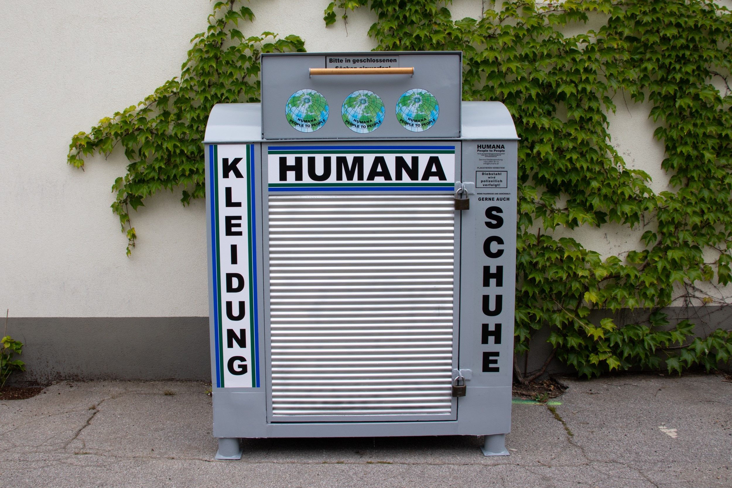 Im Jahr 2025 betreute Humana in Wien 1.026 Container.