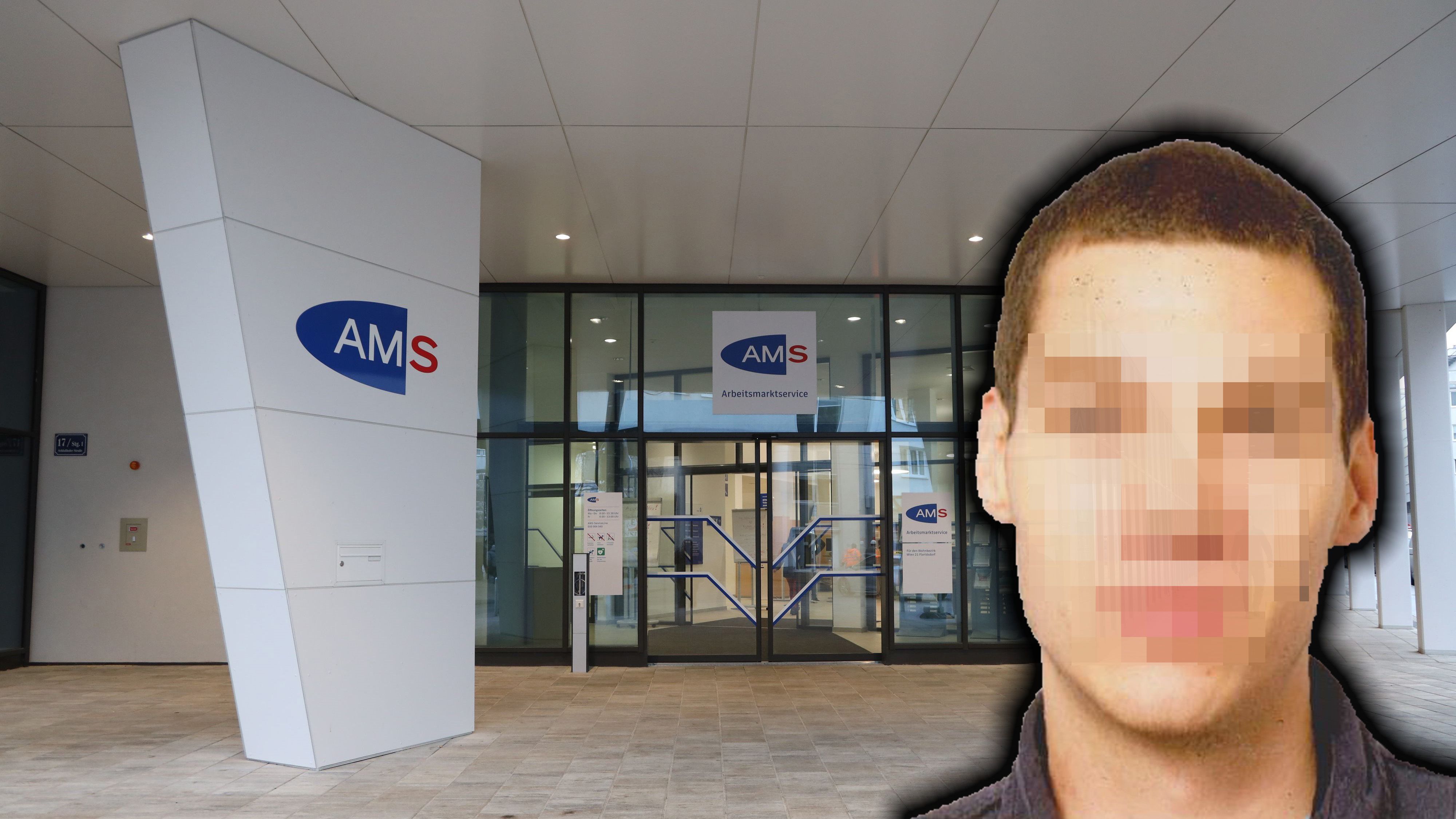 Neben der geringfügigen Beschäftigung rechnete der Wiener mit AMS-Bezügen.