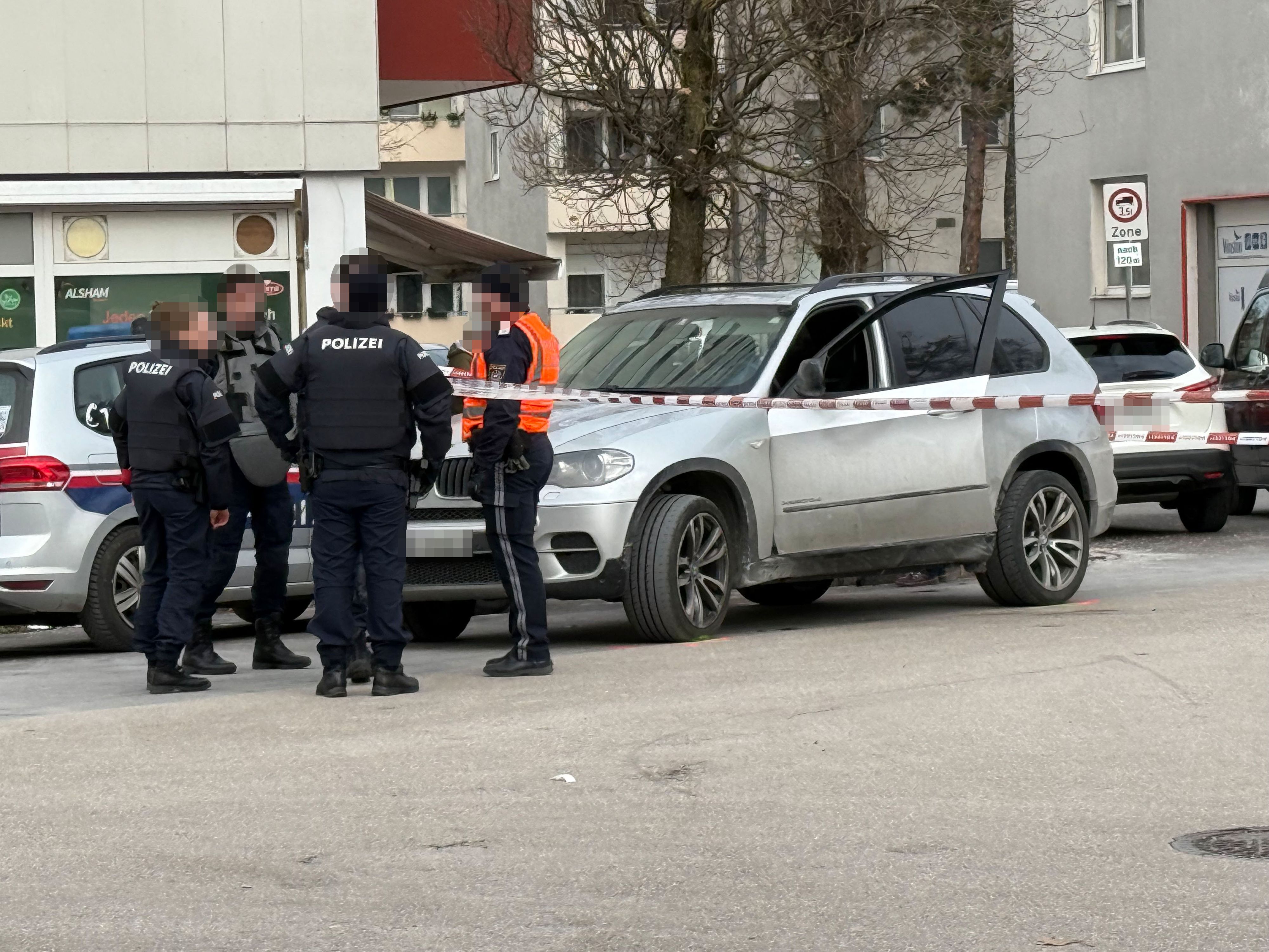 In diesem silbernen BMW soll der Streit eskaliert sein.
