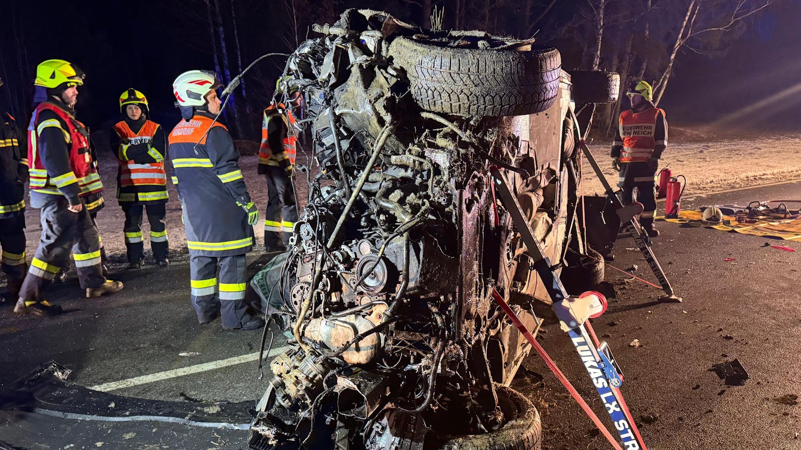 Junger Alko-Lenker überschlug sich mit Auto mehrfach