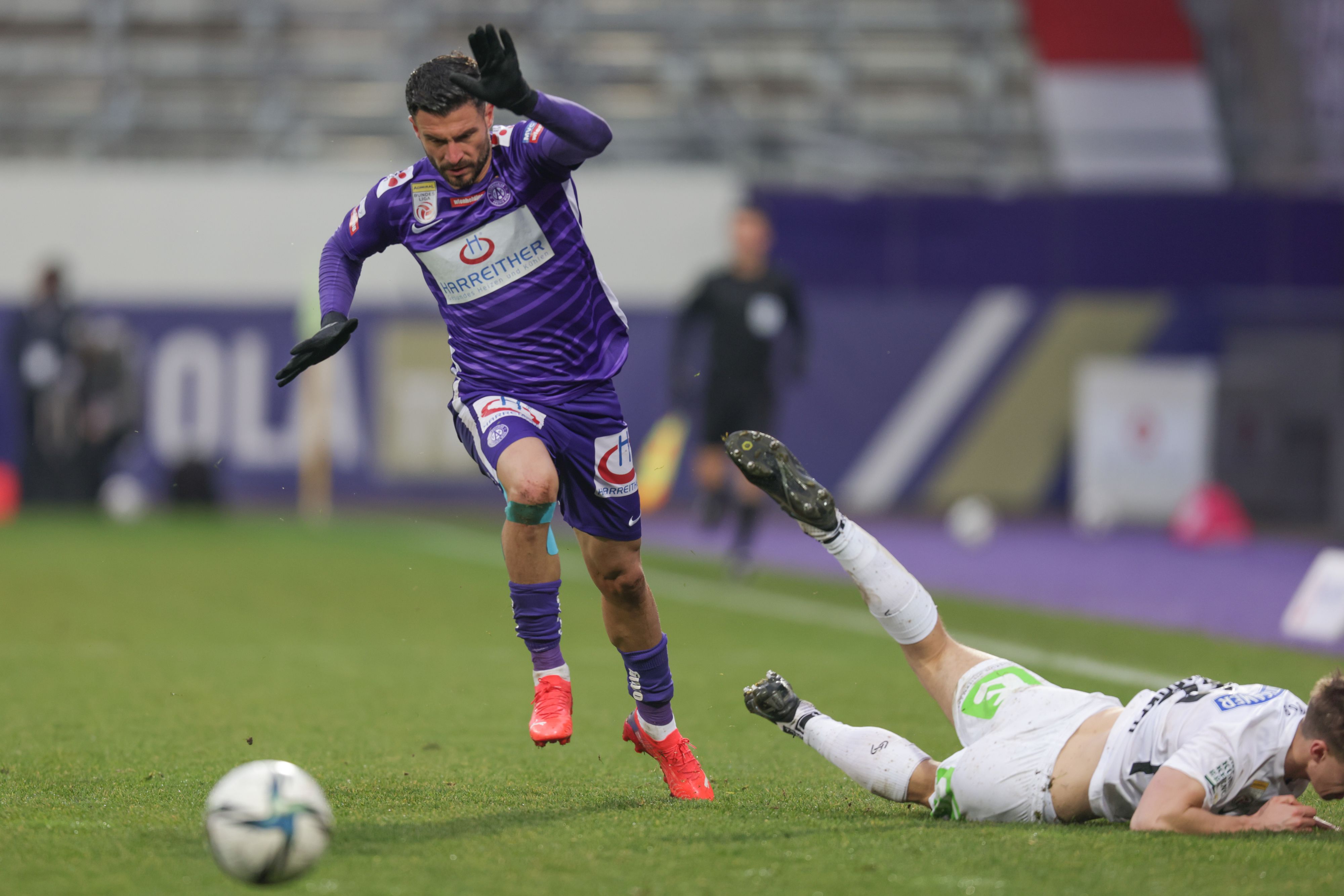 Ex-Veilchen Marco Djuricin ist bei Partnerverein Stripfing unter Vertrag