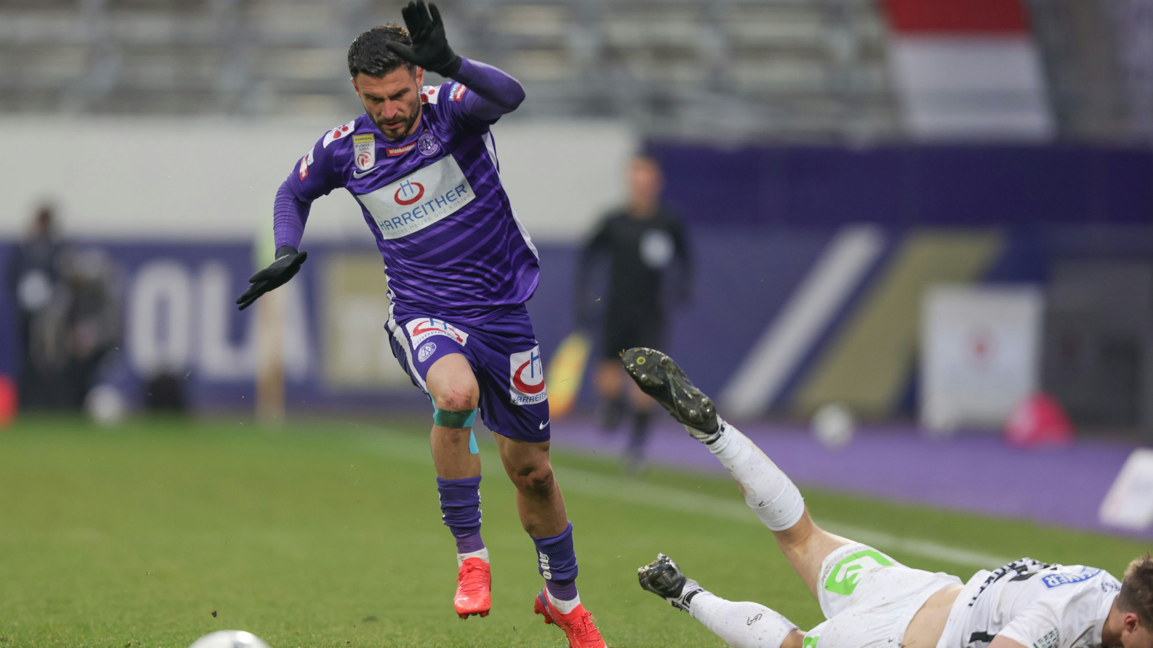 Ex-Veilchen Marco Djuricin ist bei Partnerverein Stripfing unter Vertrag