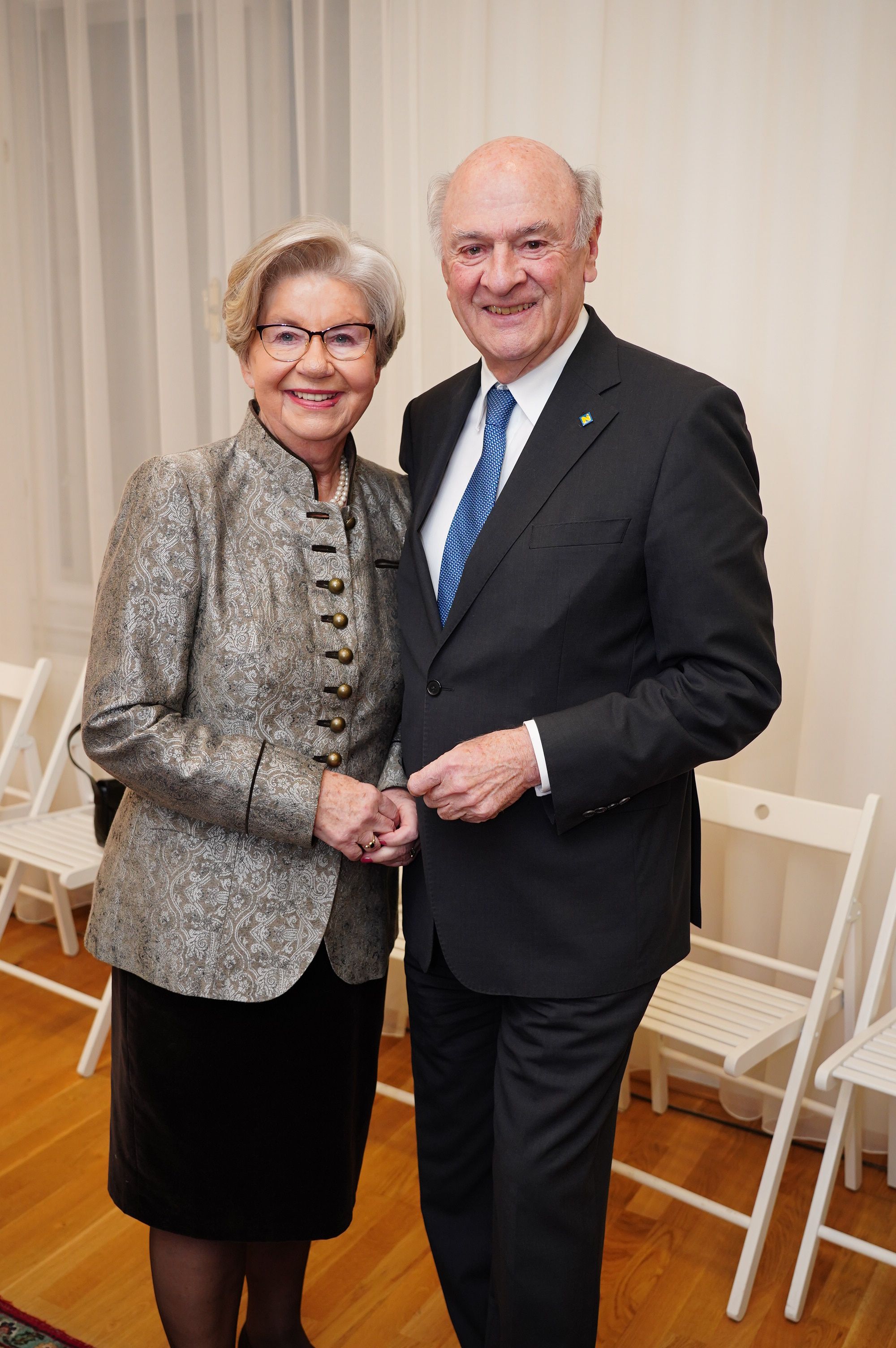 Sissi und Erwin Pröll luden zum Neujahrsempfang.