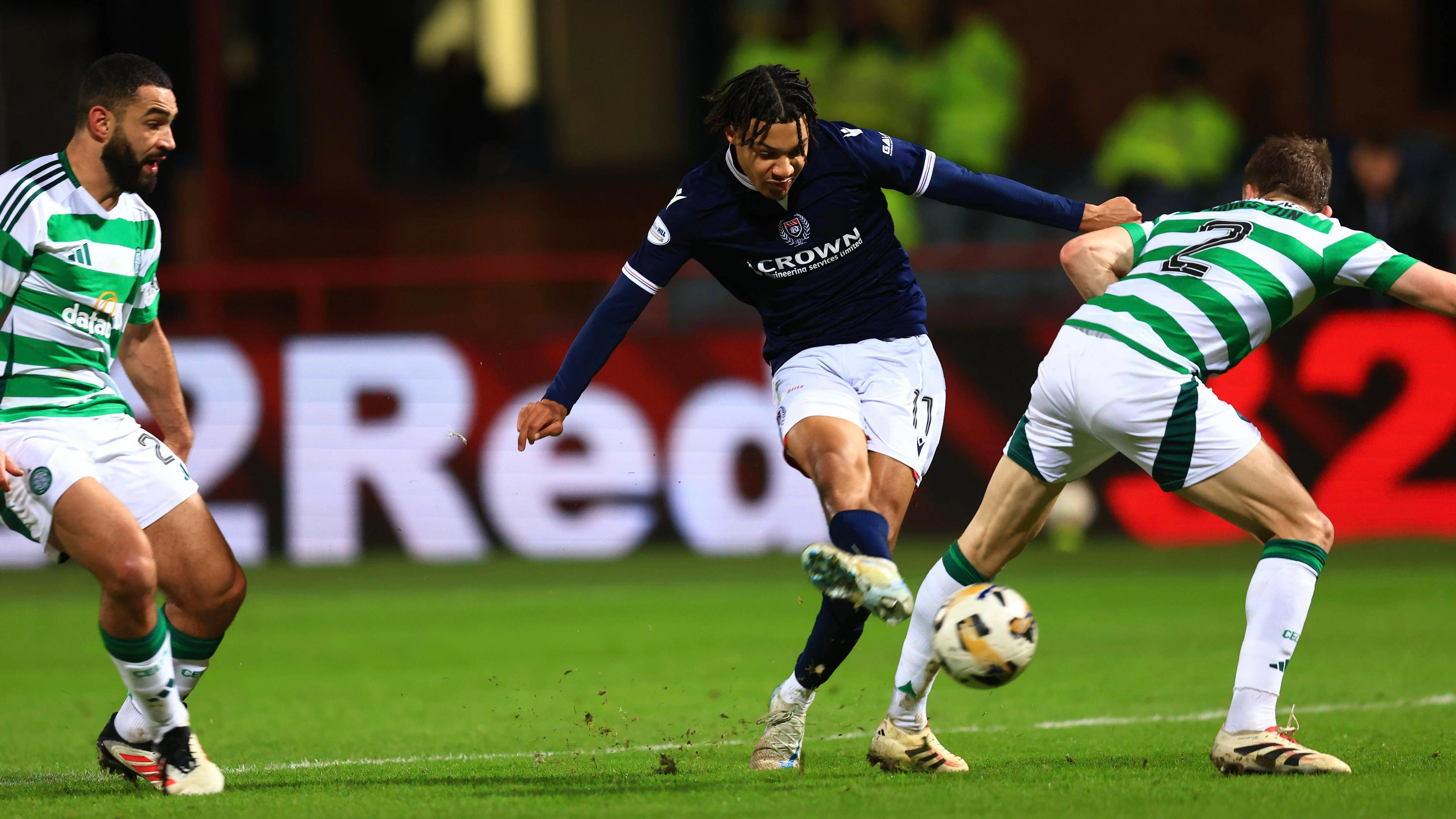 Eiskalt: Gegen Celtic Glasgow überließ Adewumi nichts dem Zufall