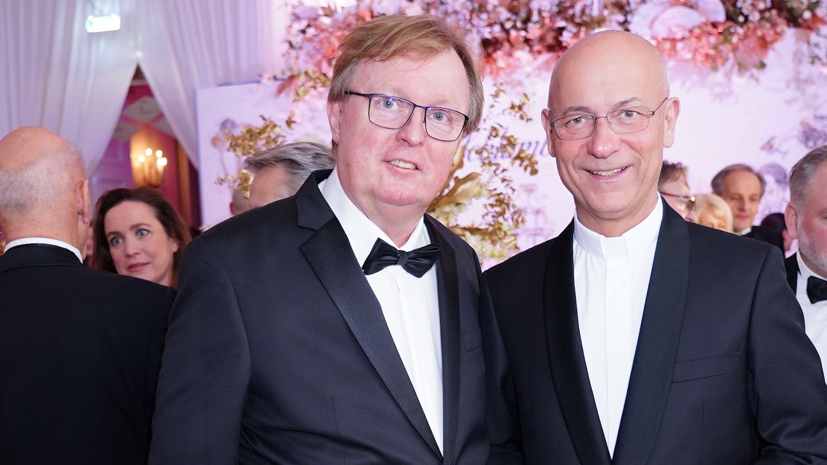 Top-Unternehmer Peter Schaider mit Anton Faber.