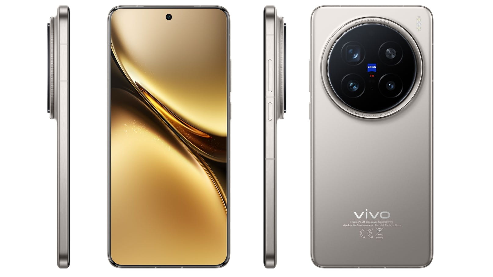 Das vivo X200 Pro ist per IP69-Zertifizierung staub- und wasserbeständig, kommt in drei Farben (Schwarz, Titan, Blau) und ist extrem stark ausgestattet.