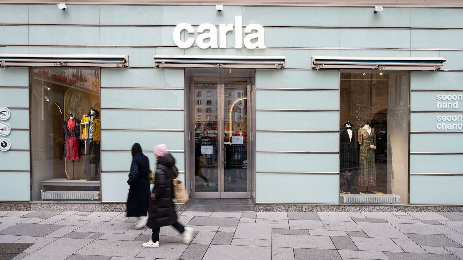 Der neue carla-Shop am Stephansplatz.