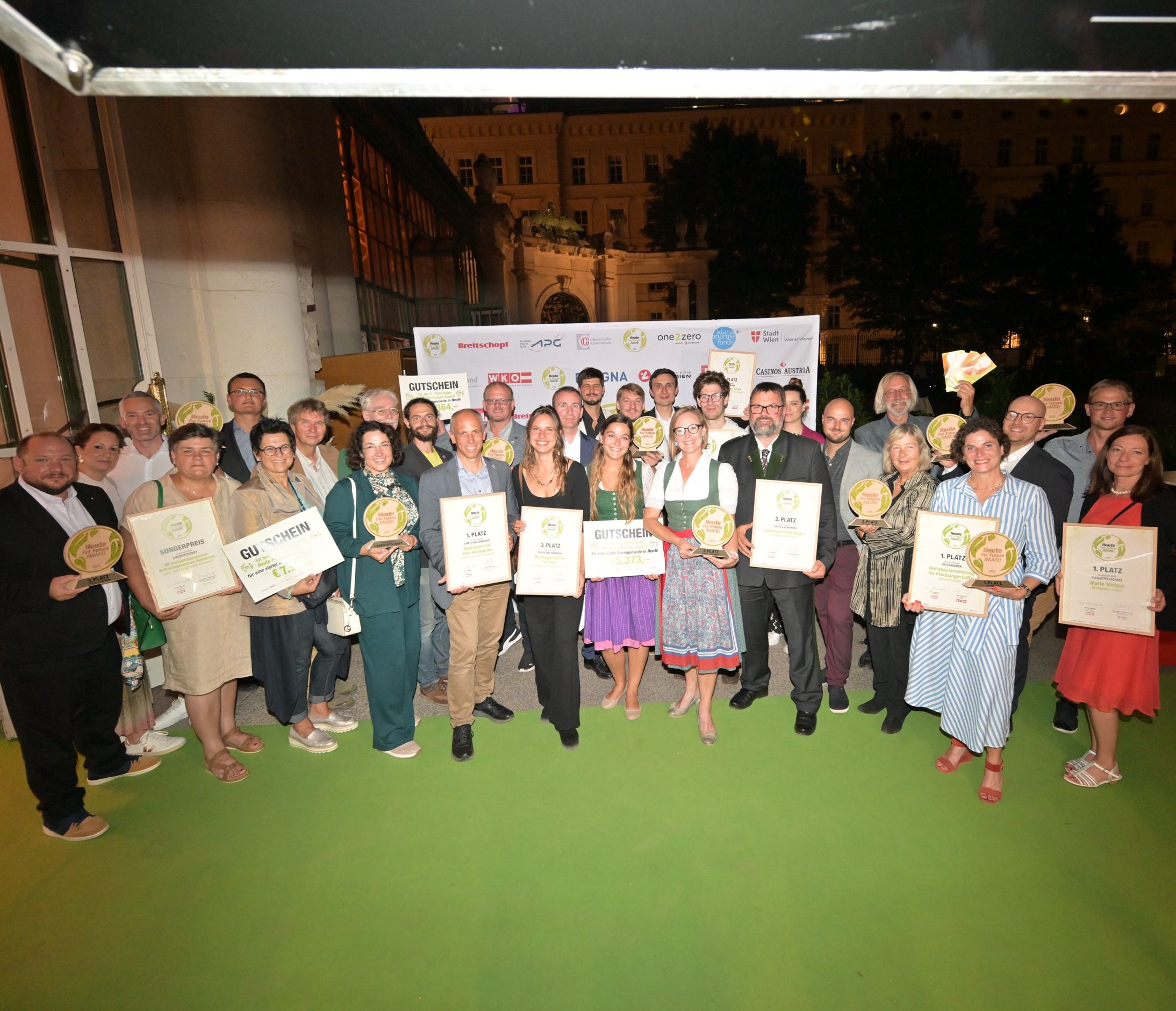 Heute.at - Festliche Gala für die besten Klimaprojekte Österreichs