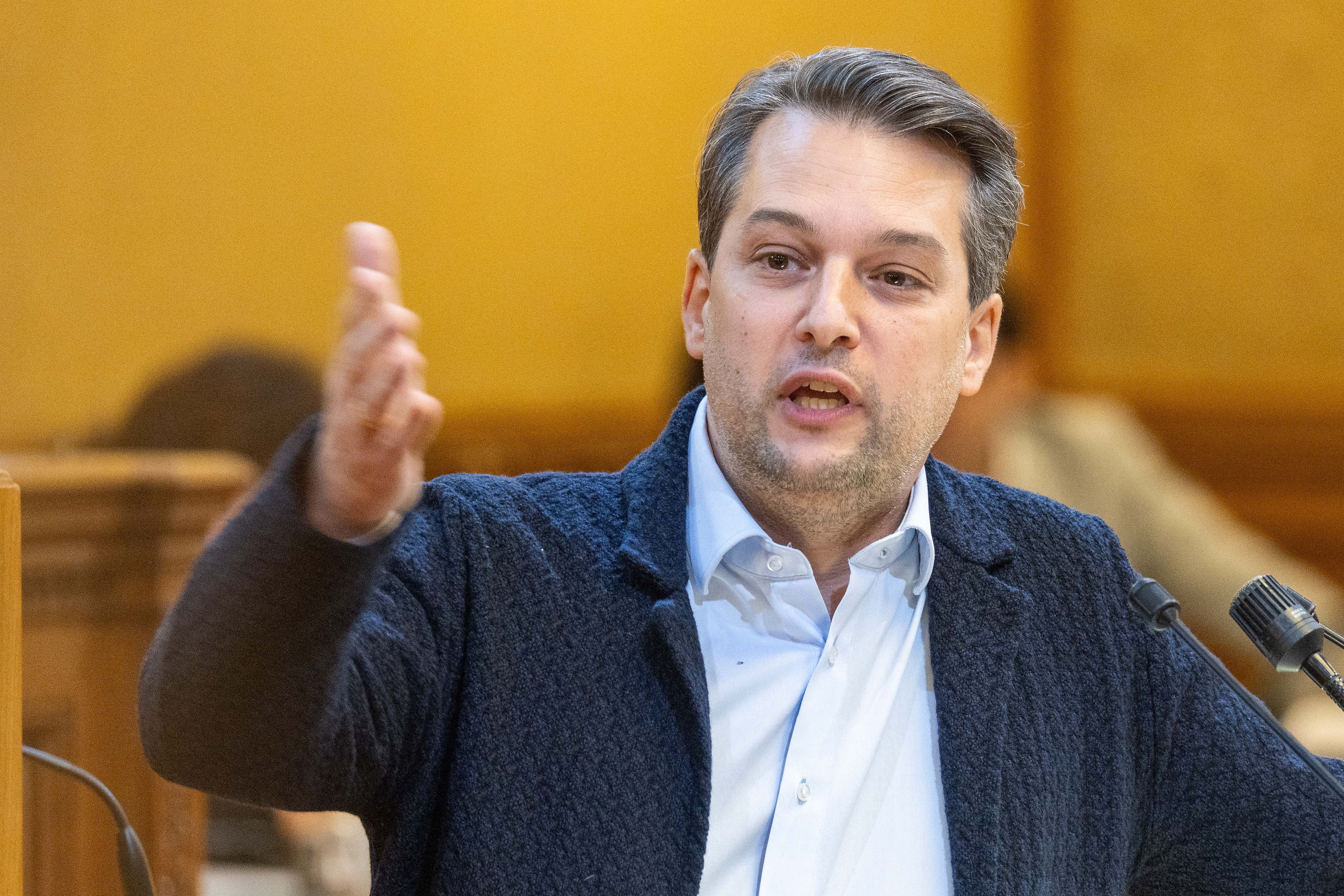 Wiens FPÖ-Chef Dominik Nepp donnert gegen Bürgermeister Michael Ludwig.