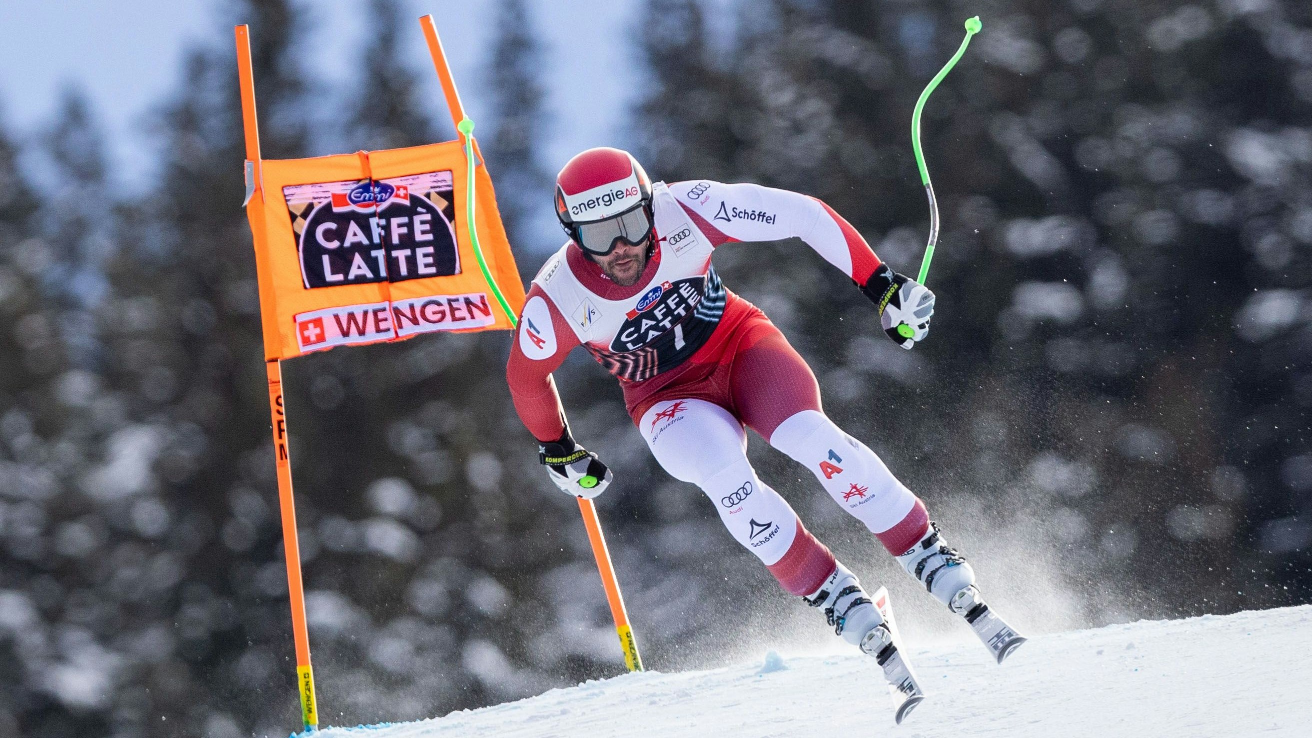 Live aus Wengen: ÖSV-Stars im Super-G-Rennen