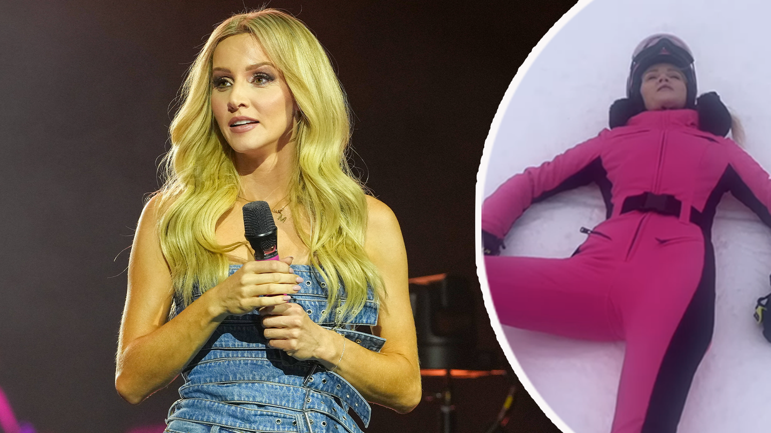 Melissa Naschenweng wagt sich die Streif hinunter.