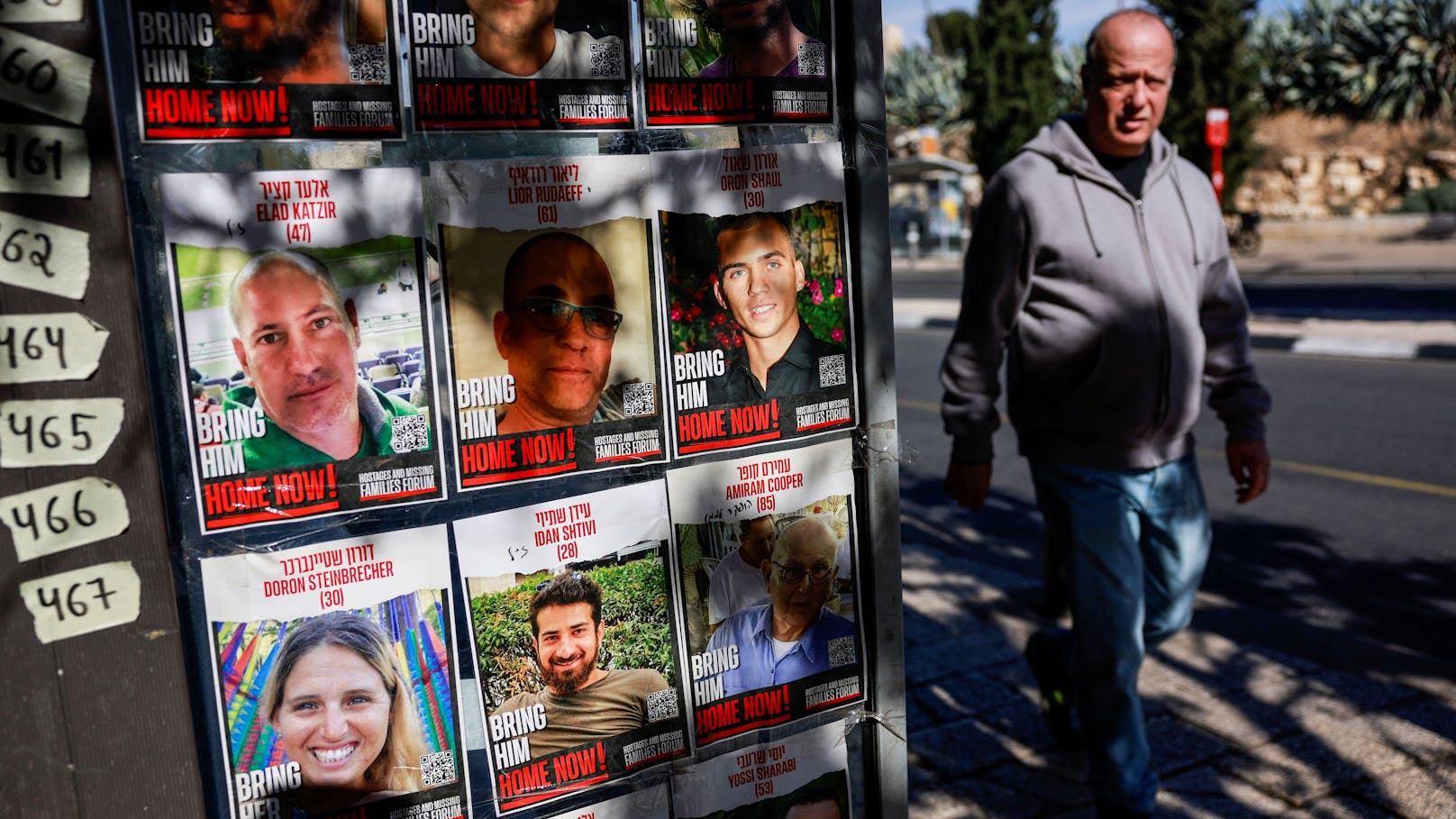 Über 90 israelische Geiseln sollen laut der Zeitung Haaretz noch immer in der Gewalt der Hamas sein.+