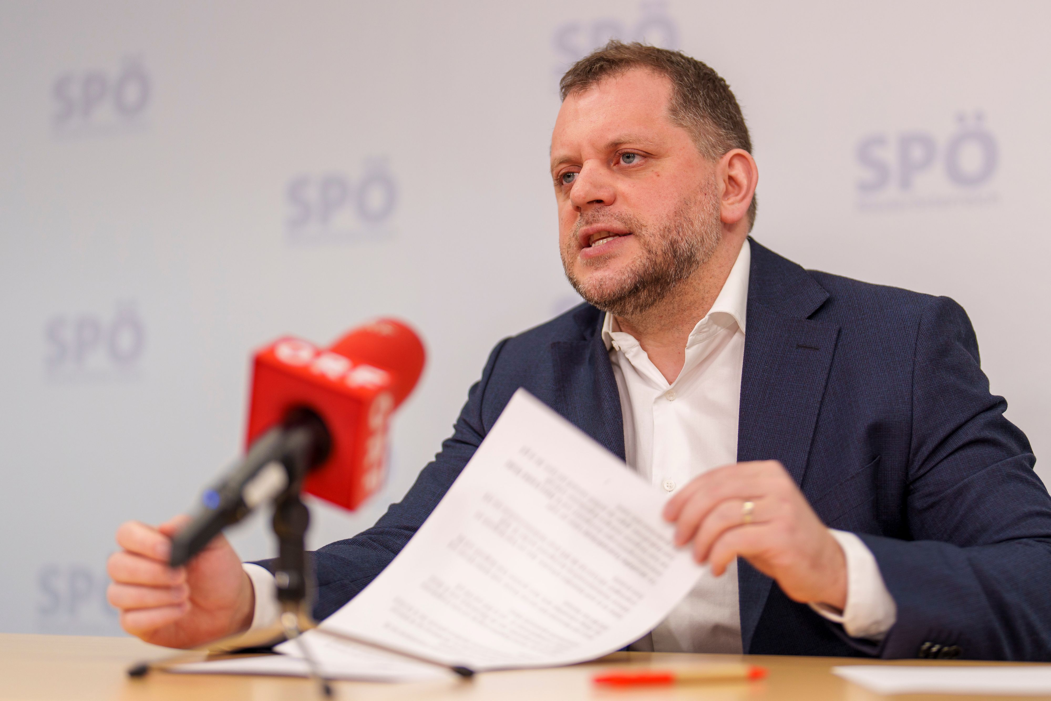 Niederösterreichs SPÖ-Landesgeschäftsführer Wolfgang Zwander