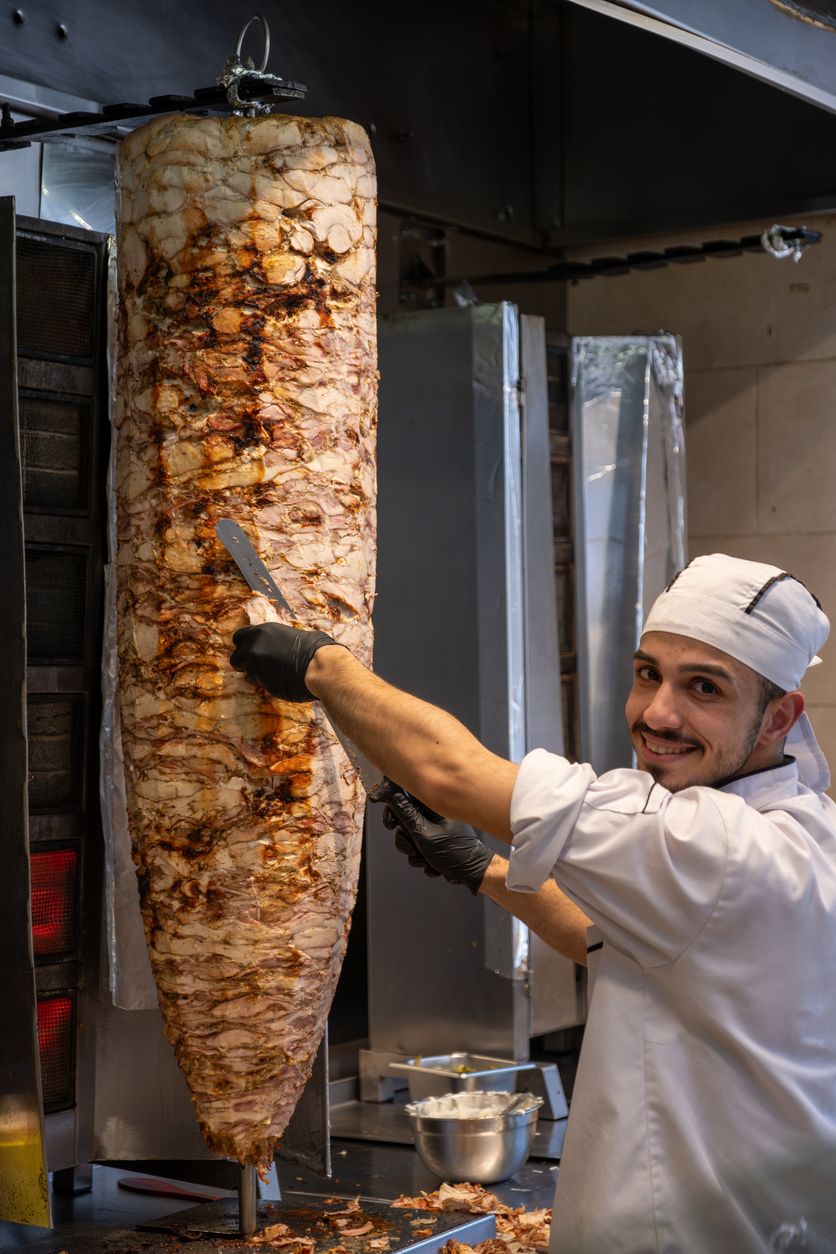 Ein Kebab-Stand war das Ziel des mutmaßlichen Räubers. (Symbolbild)