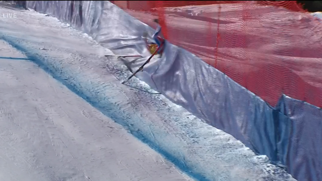 Sam Alphand schlägt hart im Fangnetz ein.