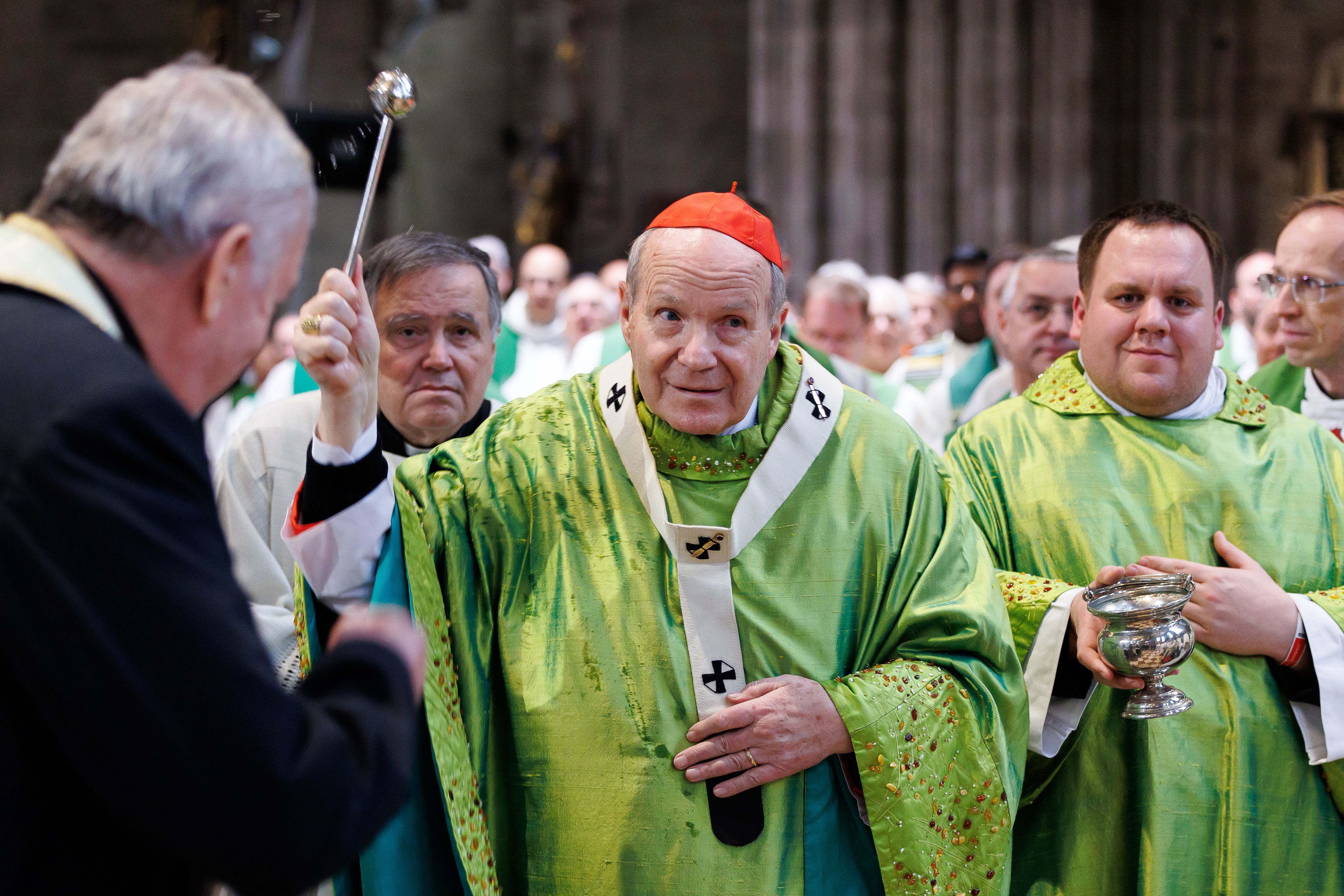 Kardinal Christoph Schönborn im Rahmen eines Dankgottesdienstes 