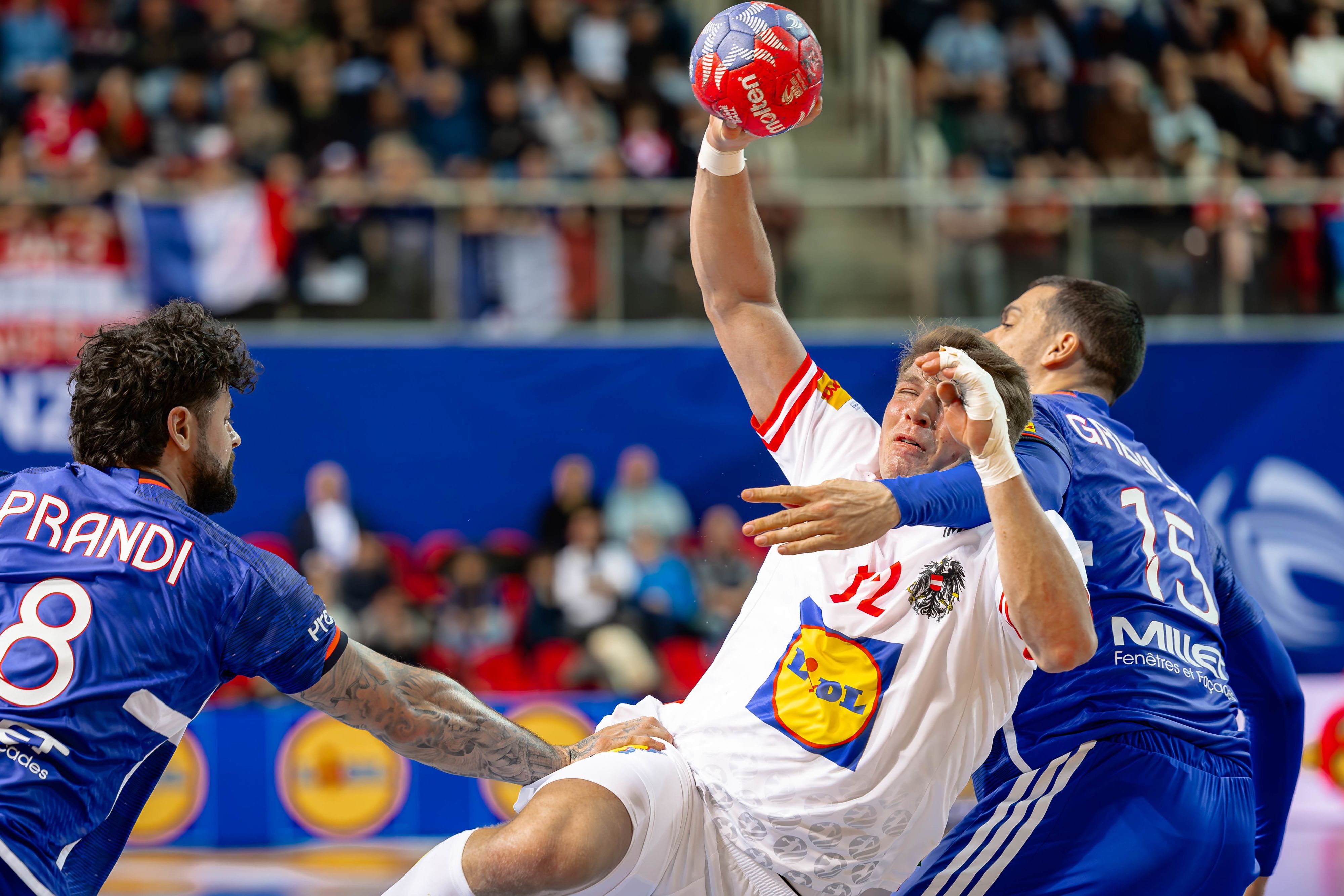 Frankreich lässt Österreich kaum eine Chance.