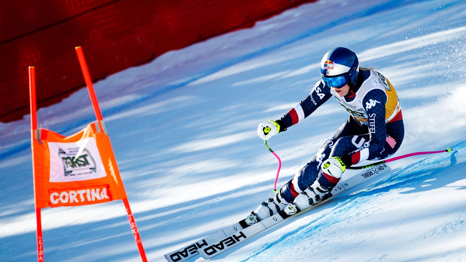 Schon wieder Schrecksekunde bei Vonn-Abfahrt!