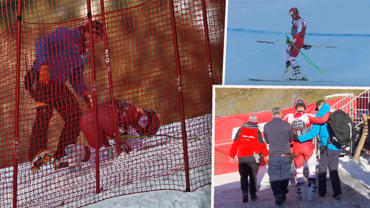 Österreichs Ski-Ass Vincent Kriechmayr ist in Wengen schwer gestürzt. 