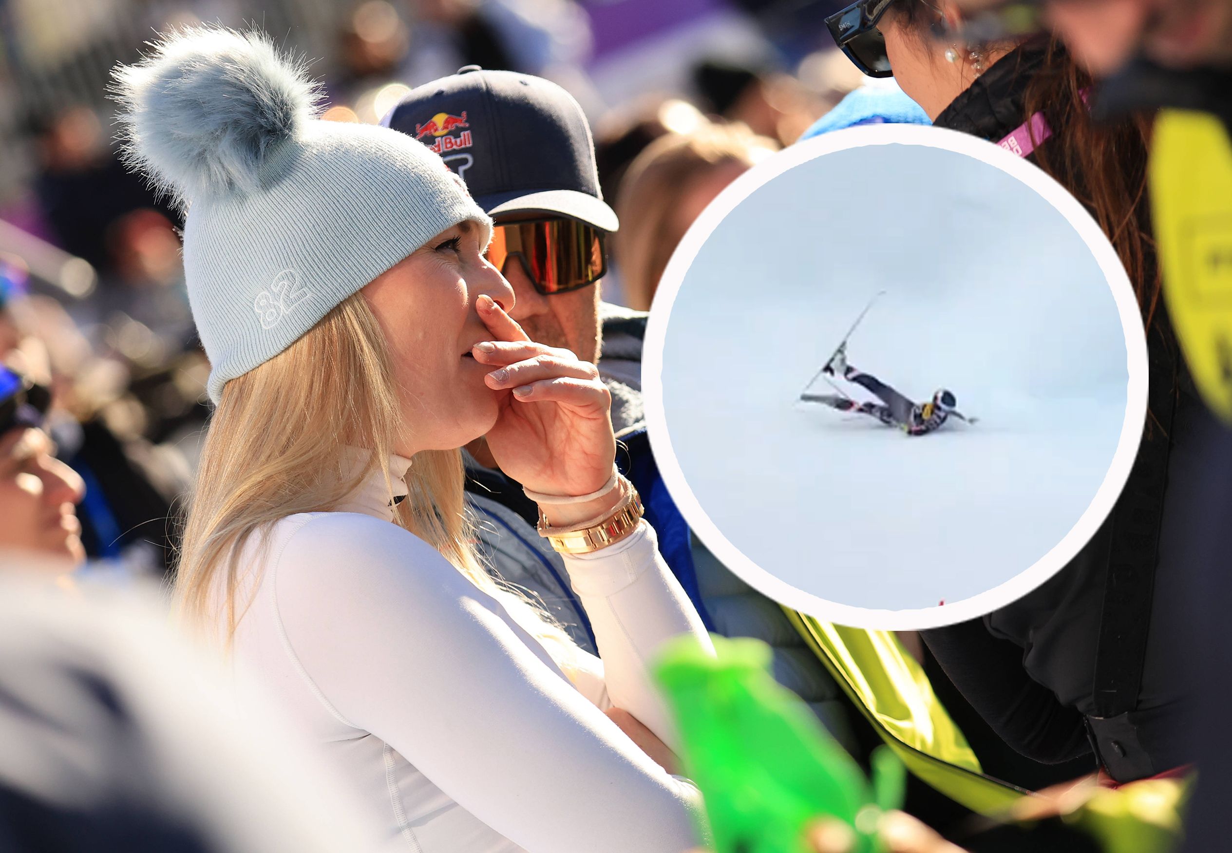 Lindsey Vonn stürzte auf der Tofana.
