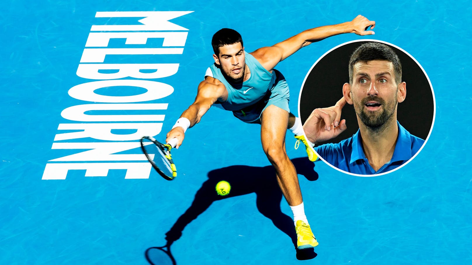 Kracher! Djokovic trifft in Australien auf Alcaraz