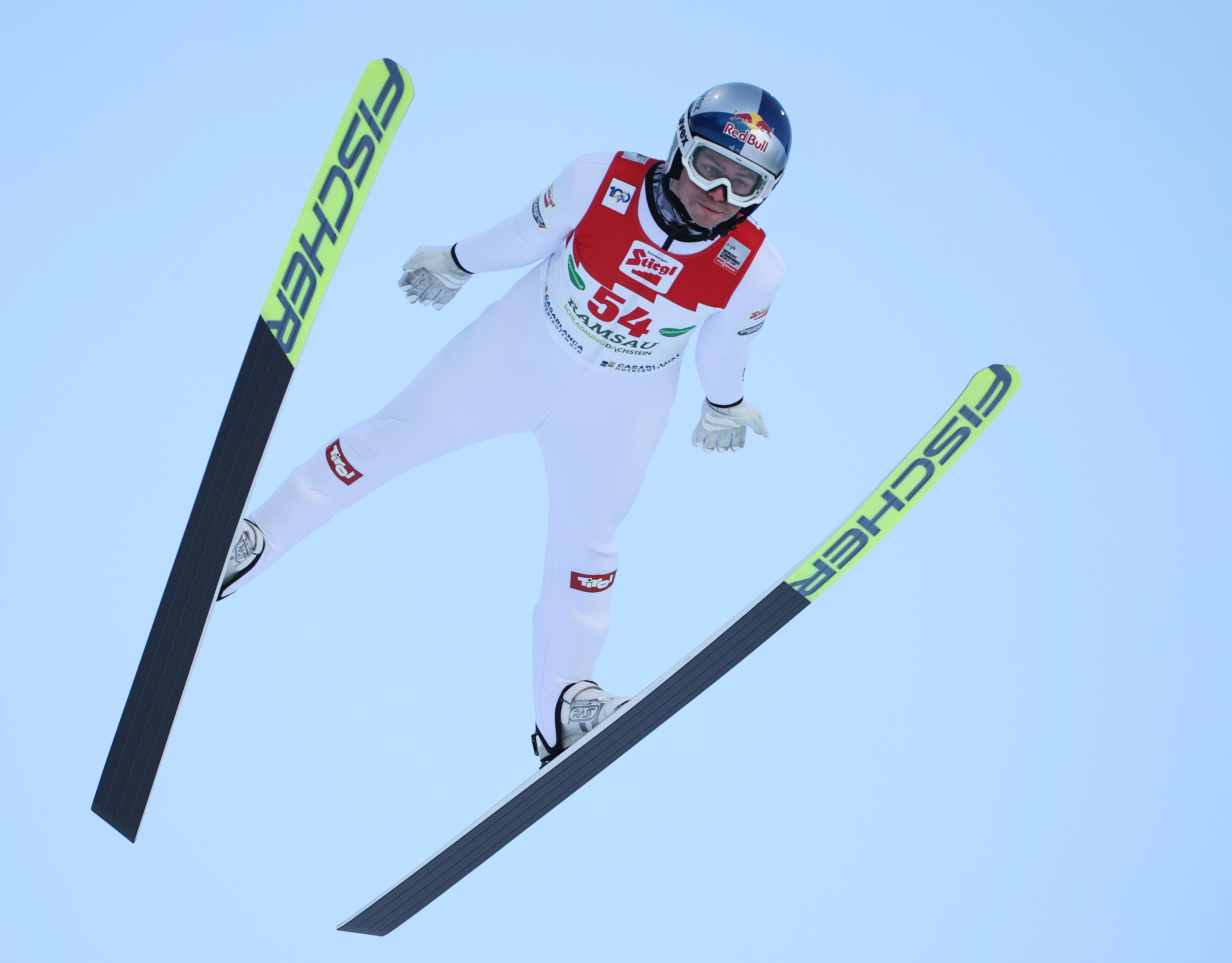 Johannes Lamparter gewann in Schonach (D).