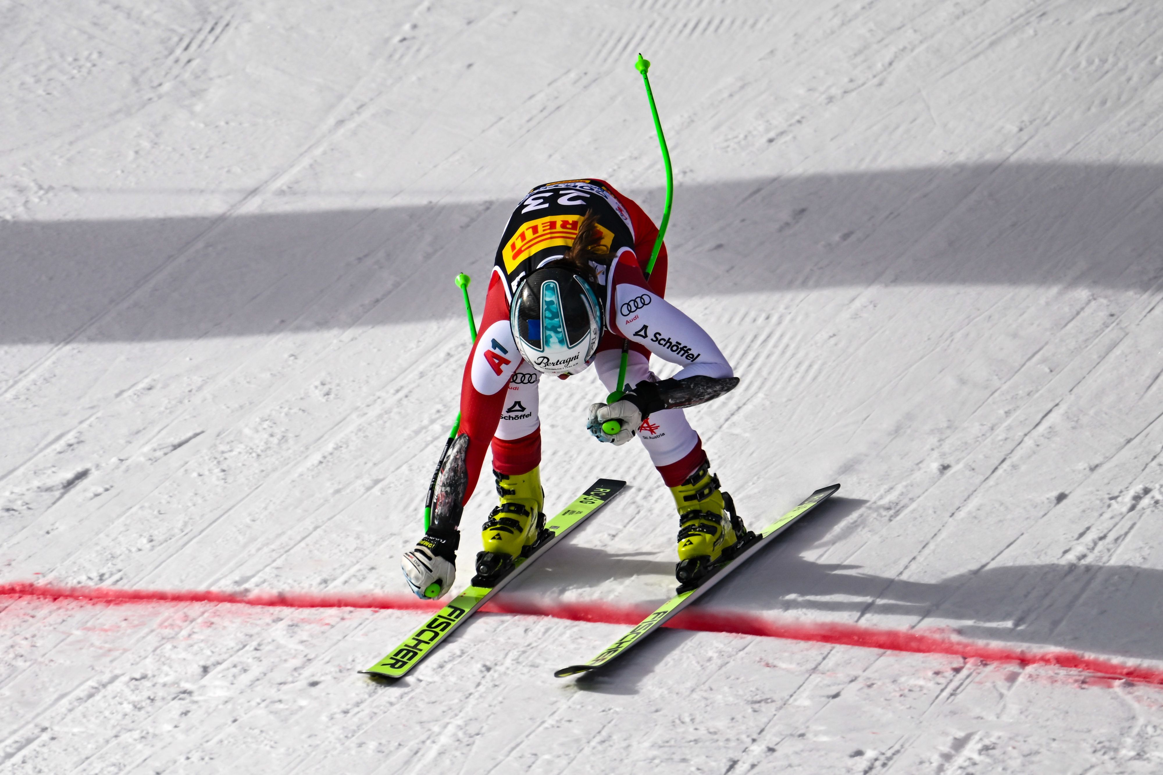 Ricarda Haaser raste auf den fünften Platz.