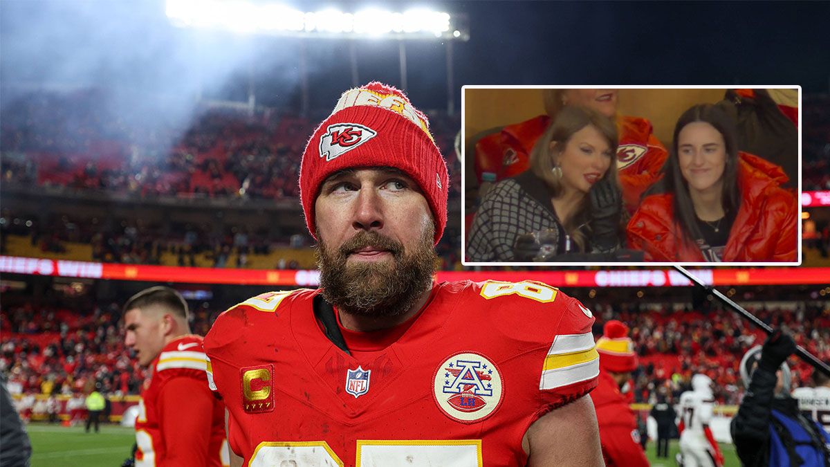 Travis Kelce zeigte eine starke Vorstellung. Taylor Swift fieberte auf der Tribüne mit.