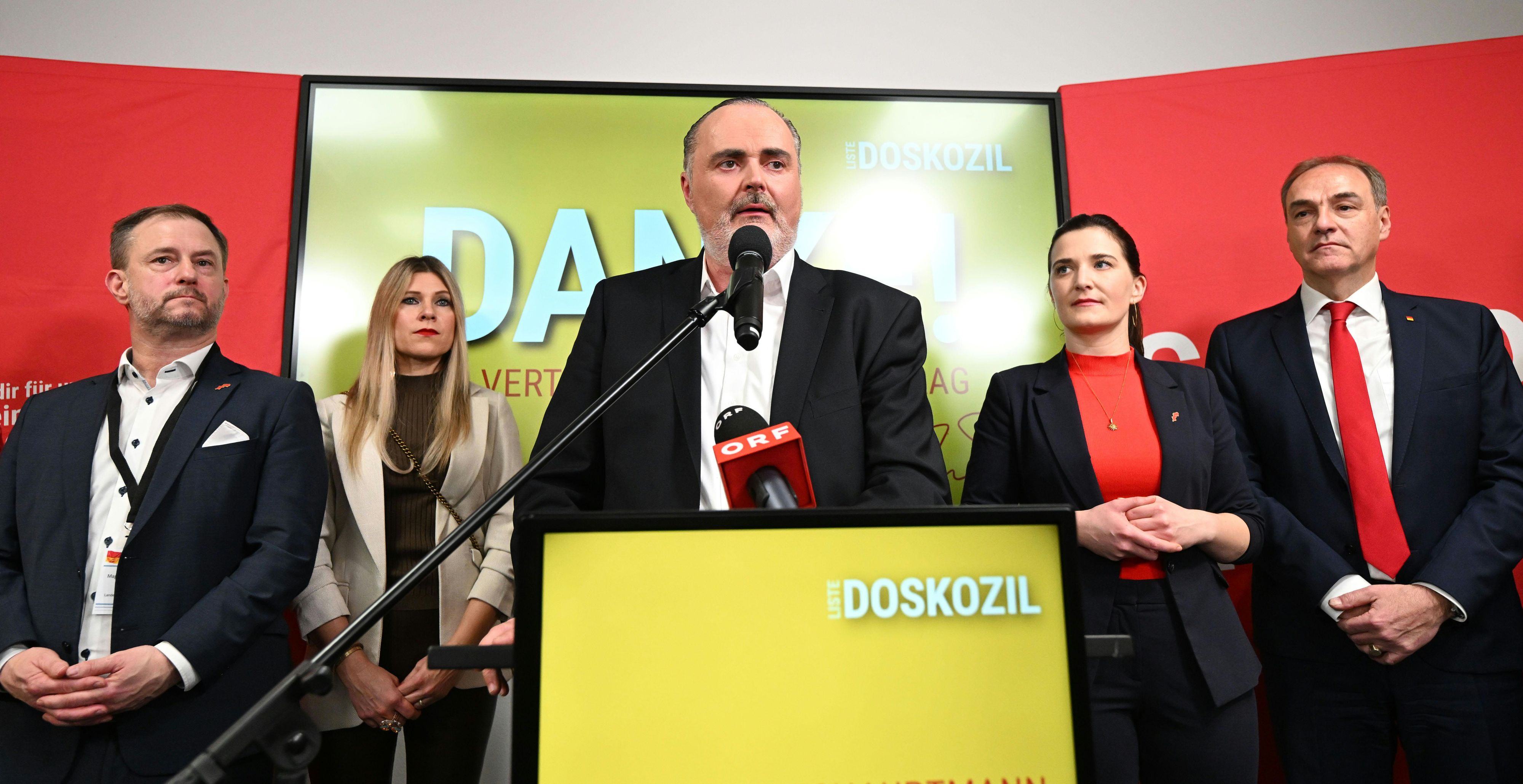 Hans Peter Doskozil hat die Wahl klar gewonnen, braucht jetzt aber einen Koalitionspartner.