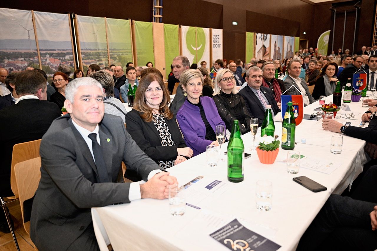 Großer Andrang beim Neujahrsempfang in Zistersdorf